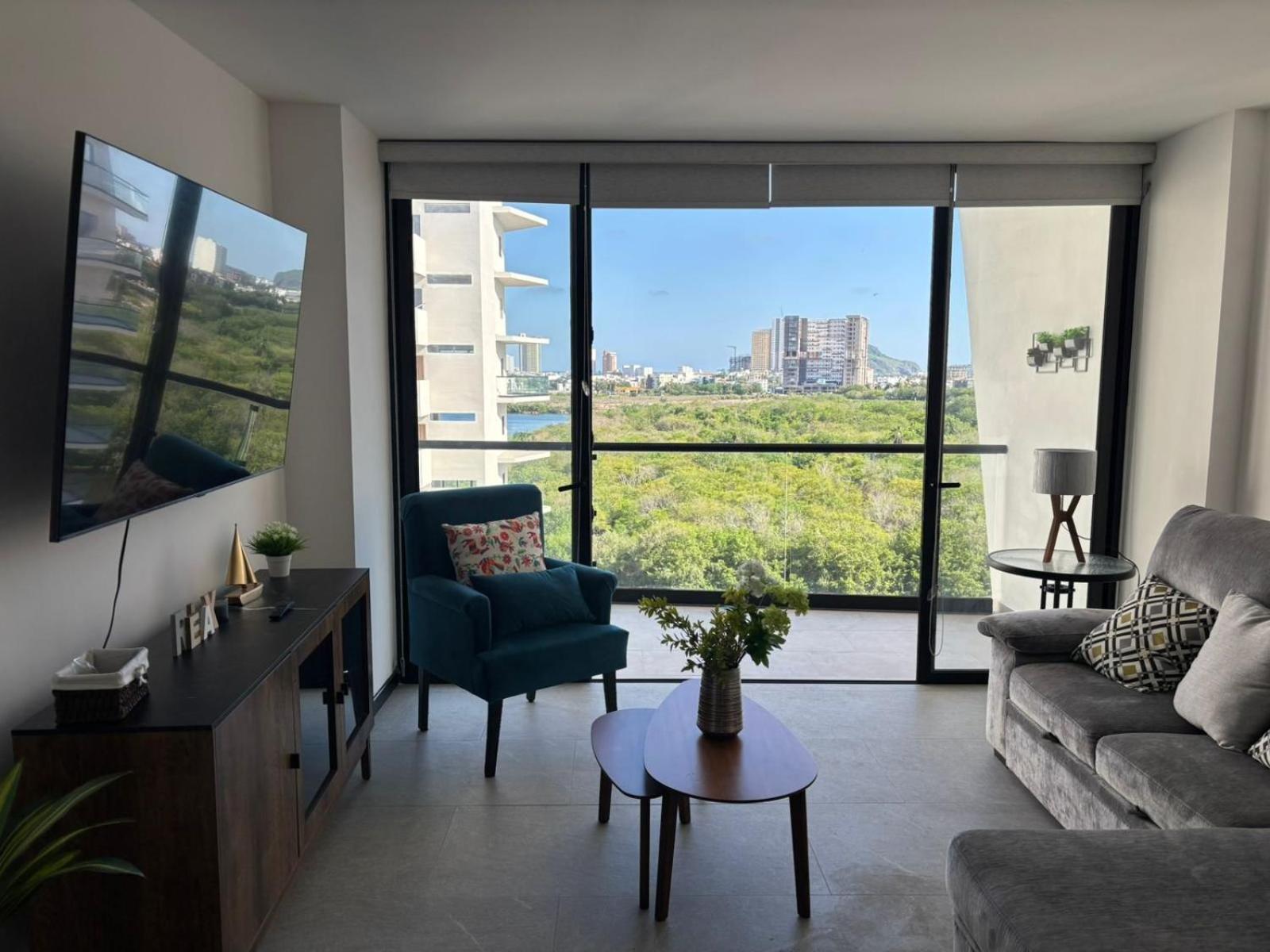 Departamento con alberca en Mazatlán