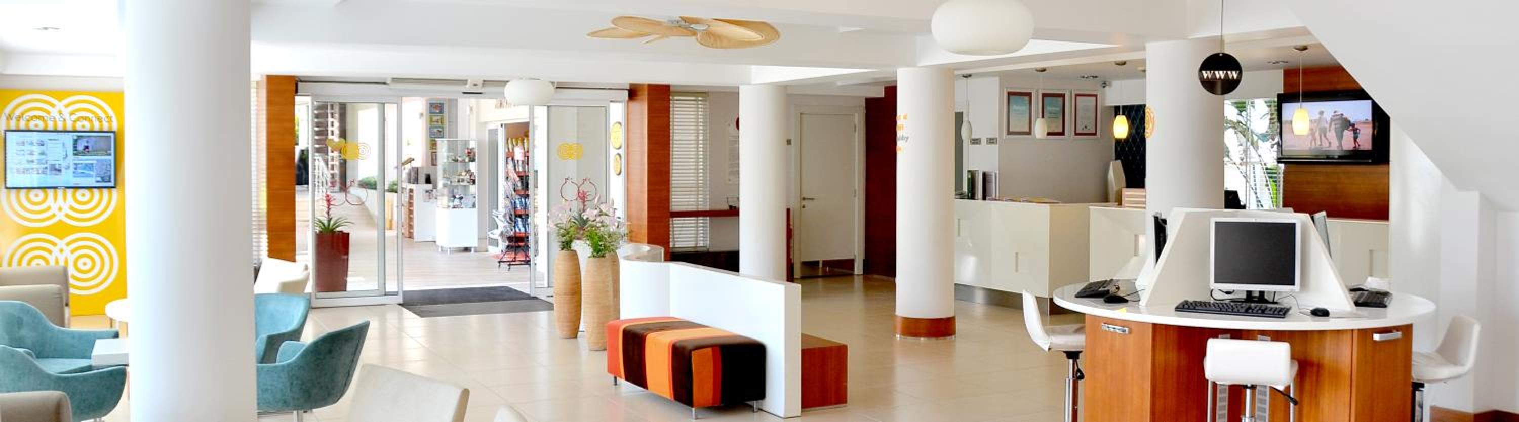 hotel reception