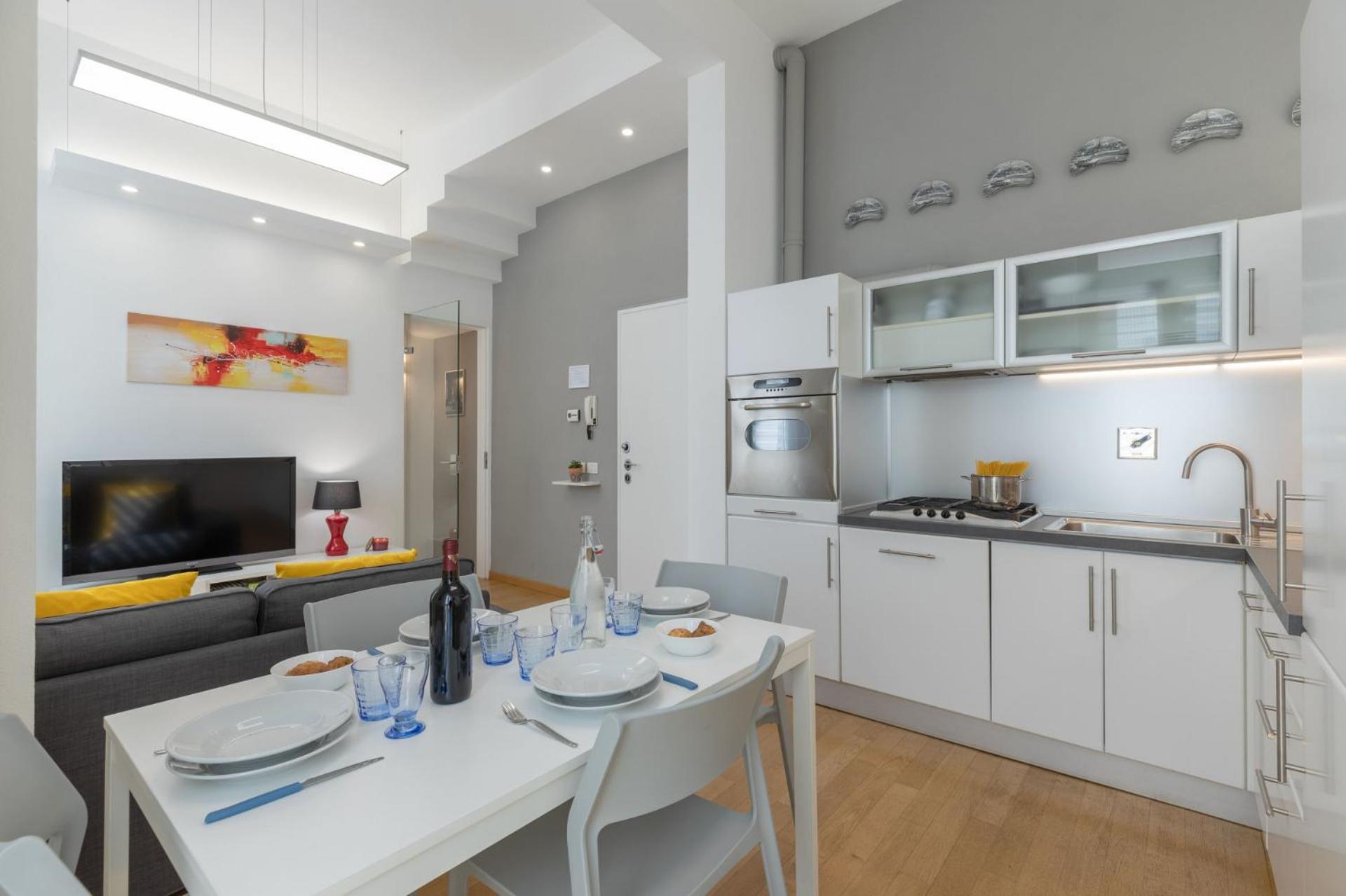 Elegant Duplex in Florence