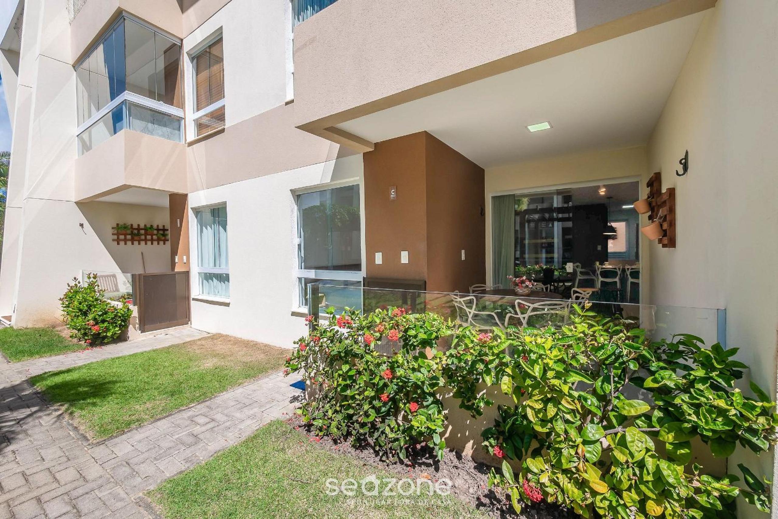 Porto Smeralda Guarajuba Apt w/ balcony - PSMC003