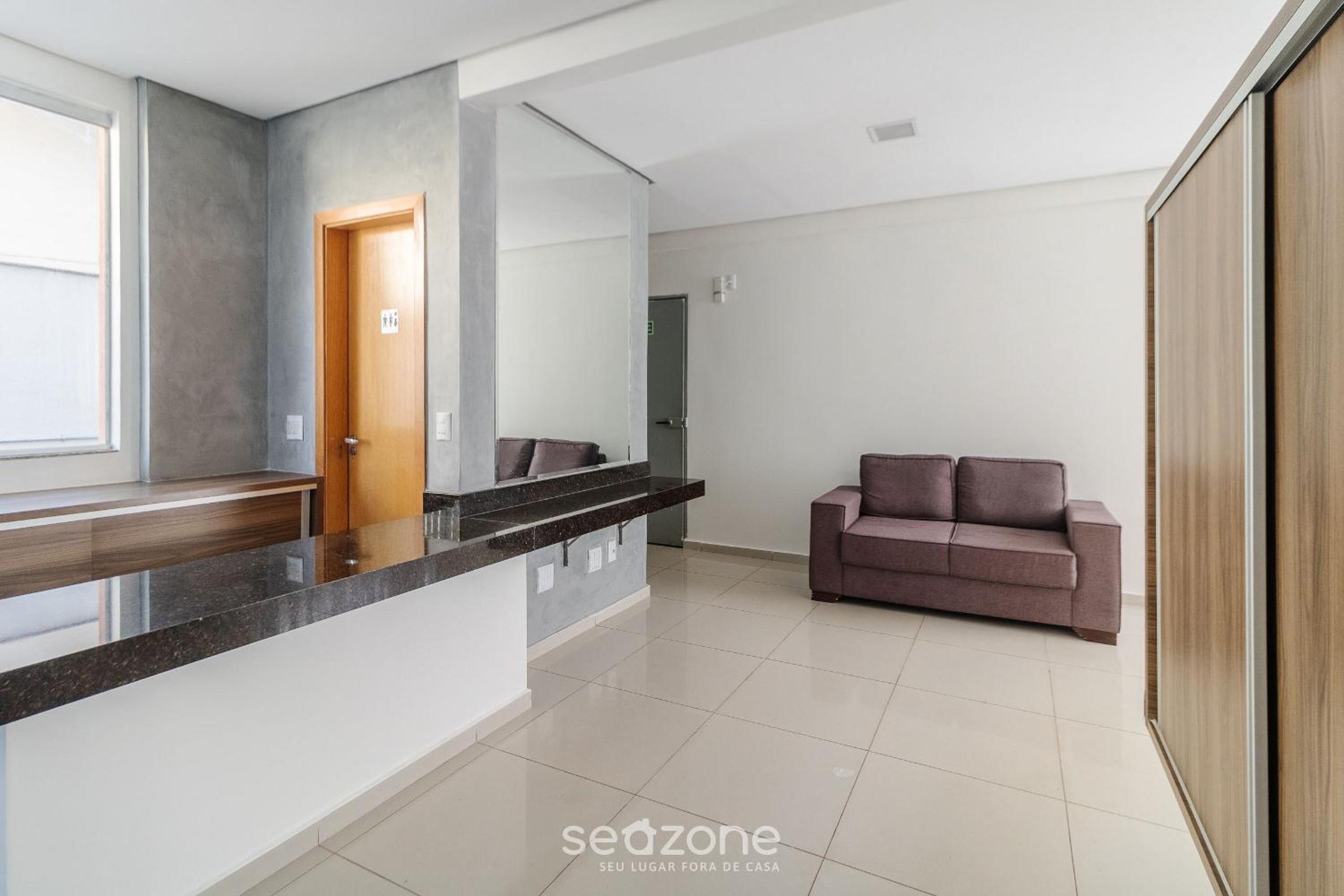 1B Apt w/ A/C and Self Check-in, Goiânia - ATE0302