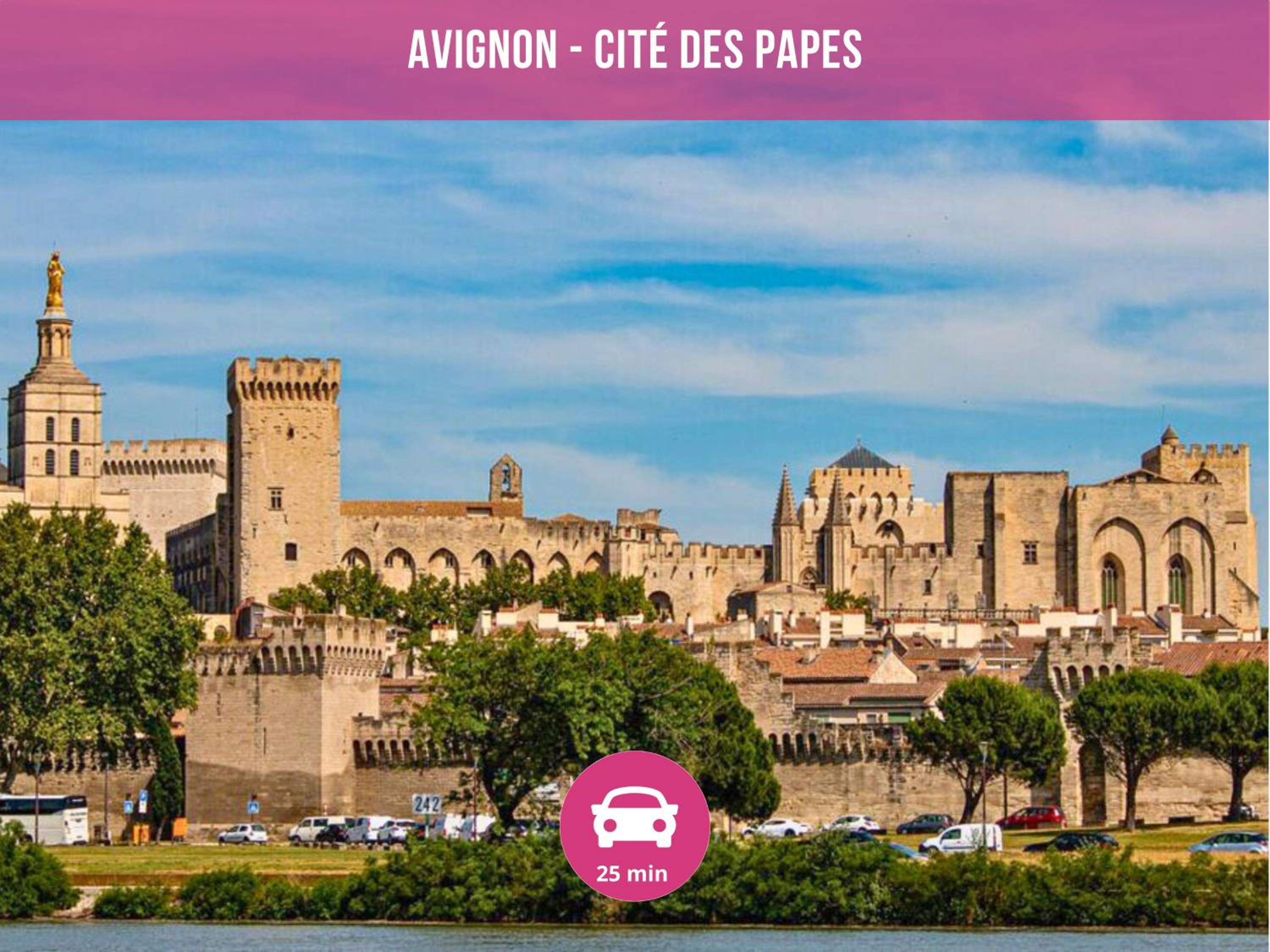 Escapade provençale - Idéal couple & petite famille - Jacuzzi exclusif - 10min Avignon et Château-neuf-du-Pape - Jardin & Piscine - Parking privé gratuit