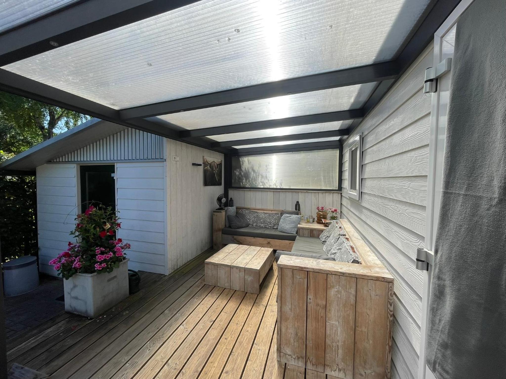 Chalet op Camping in het Drents Friese Wold