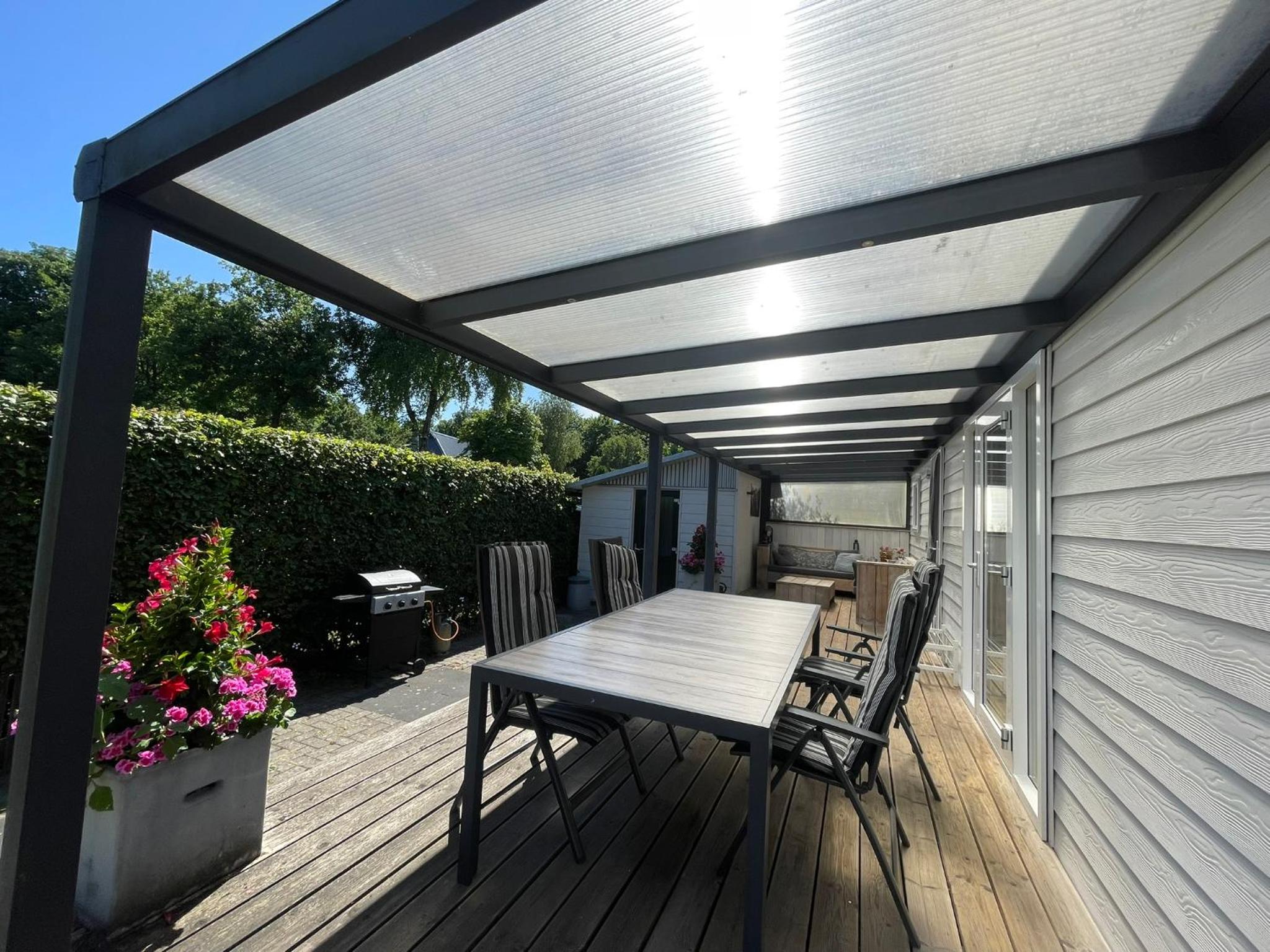 Chalet op Camping in het Drents Friese Wold