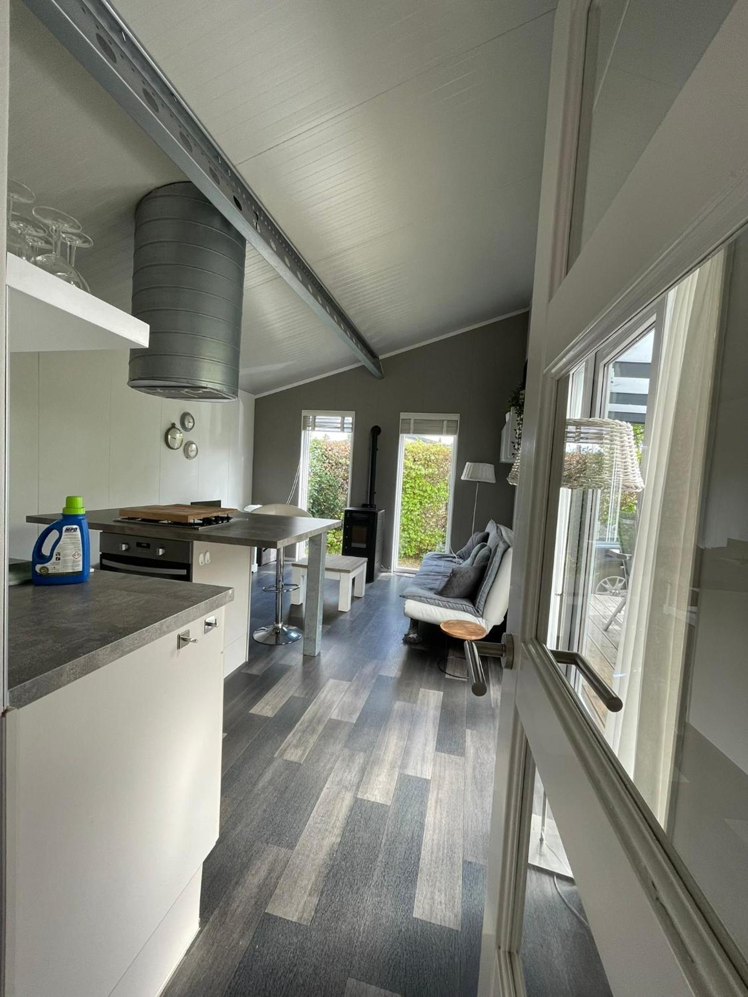 Chalet op Camping in het Drents Friese Wold