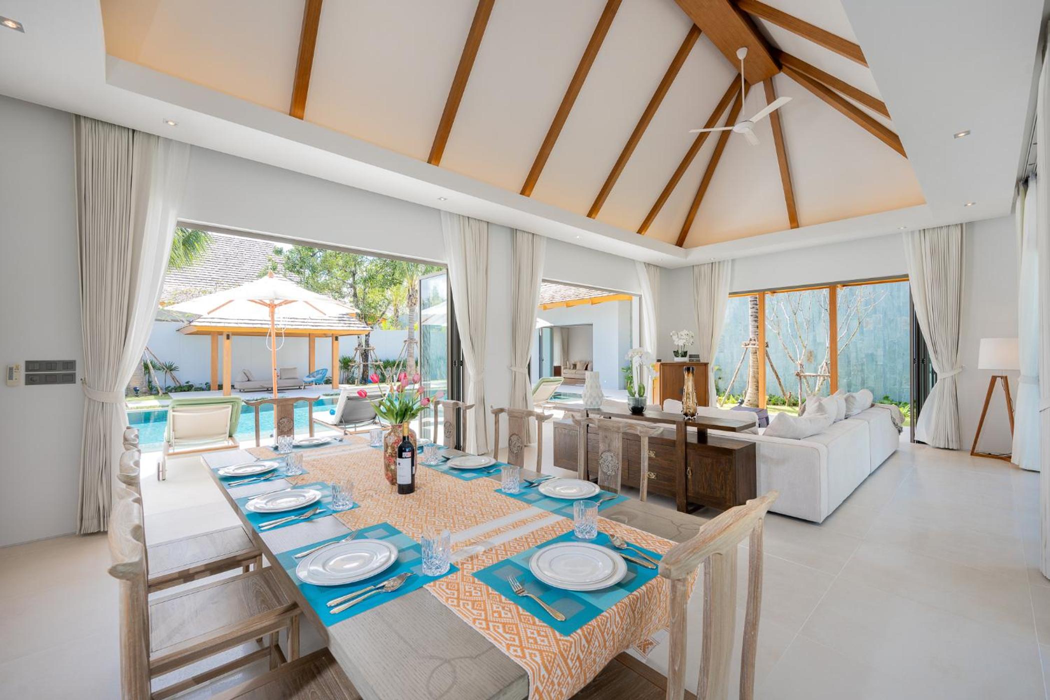 4BR Private Pool Villa near Laguna & Layan Beach- Anchan Tropicana by Warm Plus