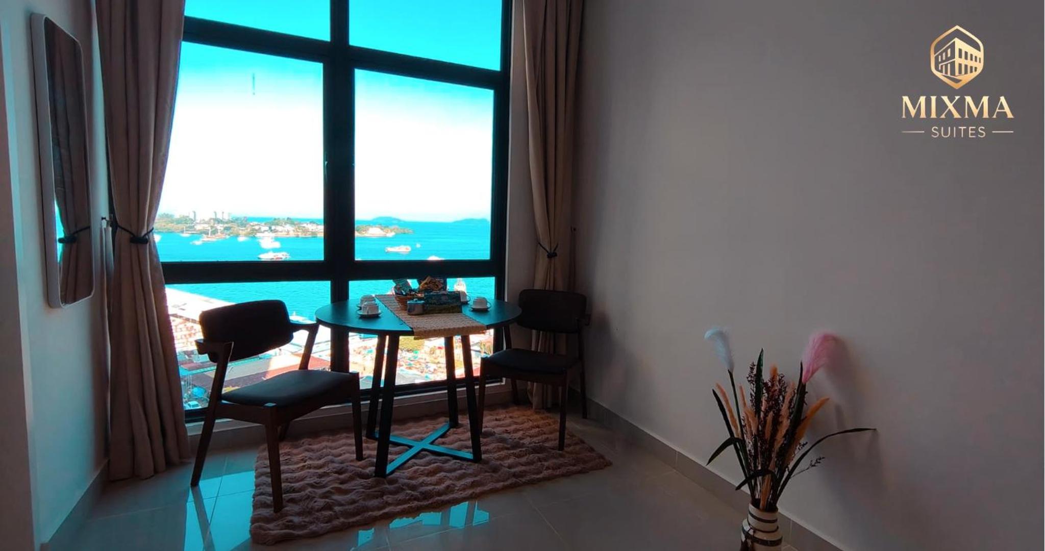 Panoramic Seaview KK City The Shore at Mixma Suites