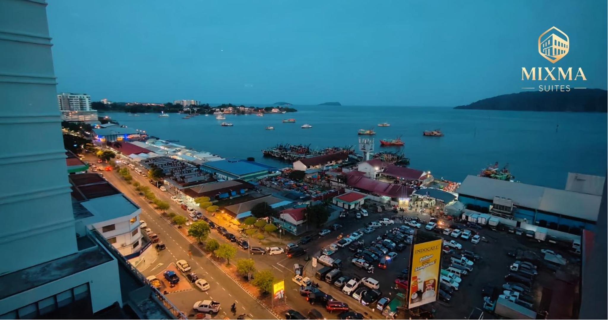Panoramic Seaview KK City The Shore at Mixma Suites