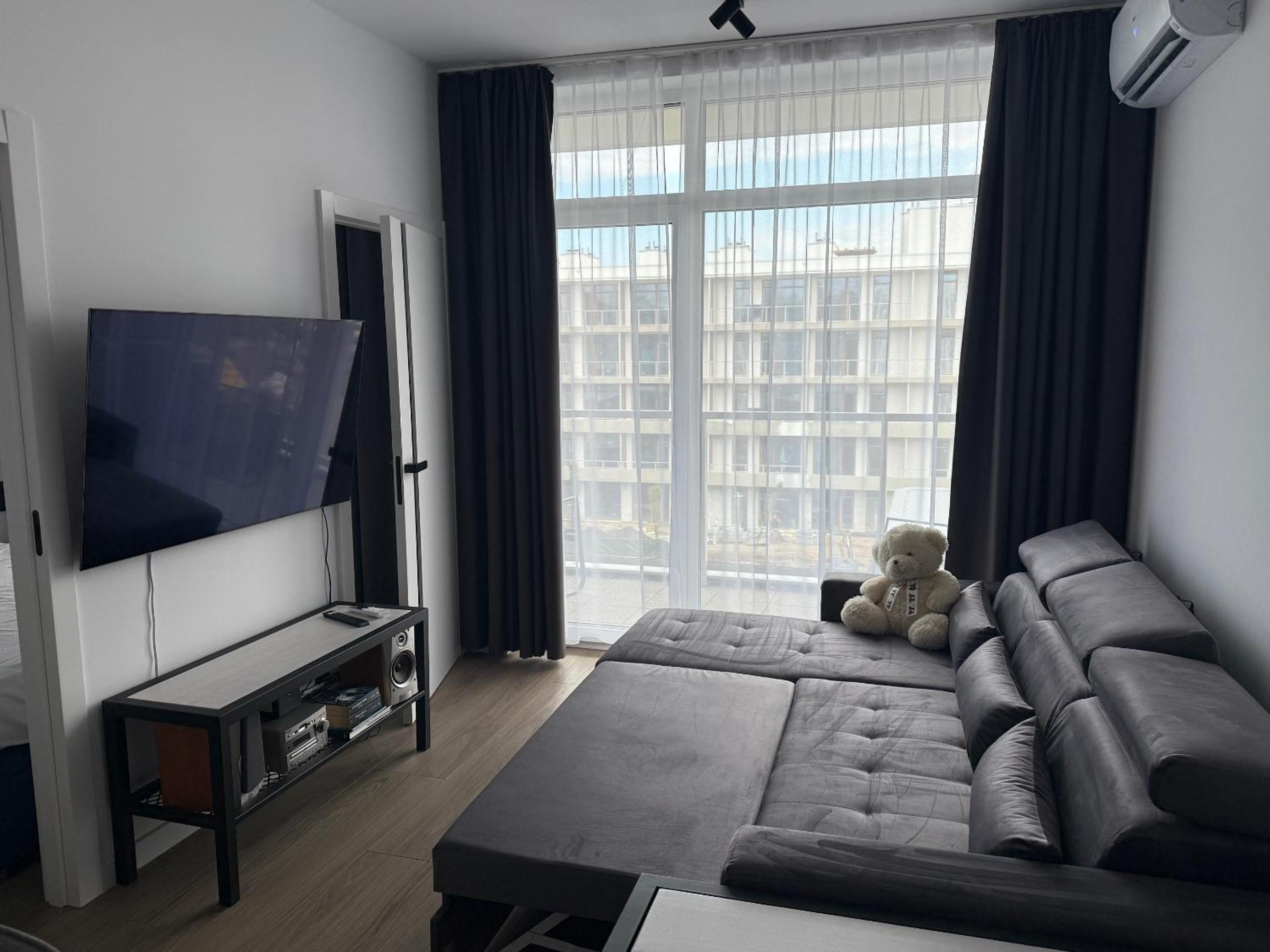 TuWypoczywam - Apartament 58 1C Sianożęty z klimatyzacja i miejscem na dachu