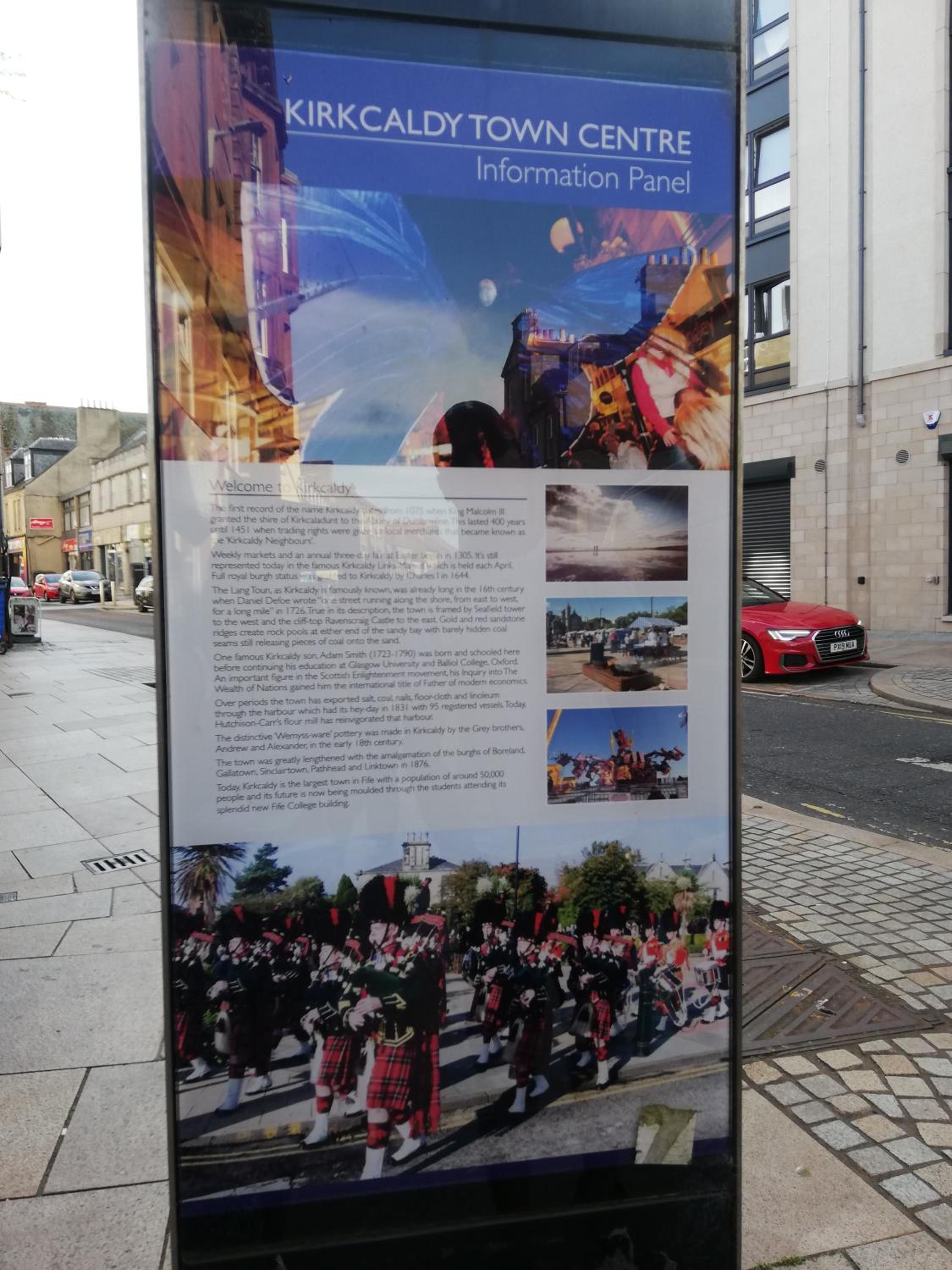 Kirkcaldy High Street Modern studio