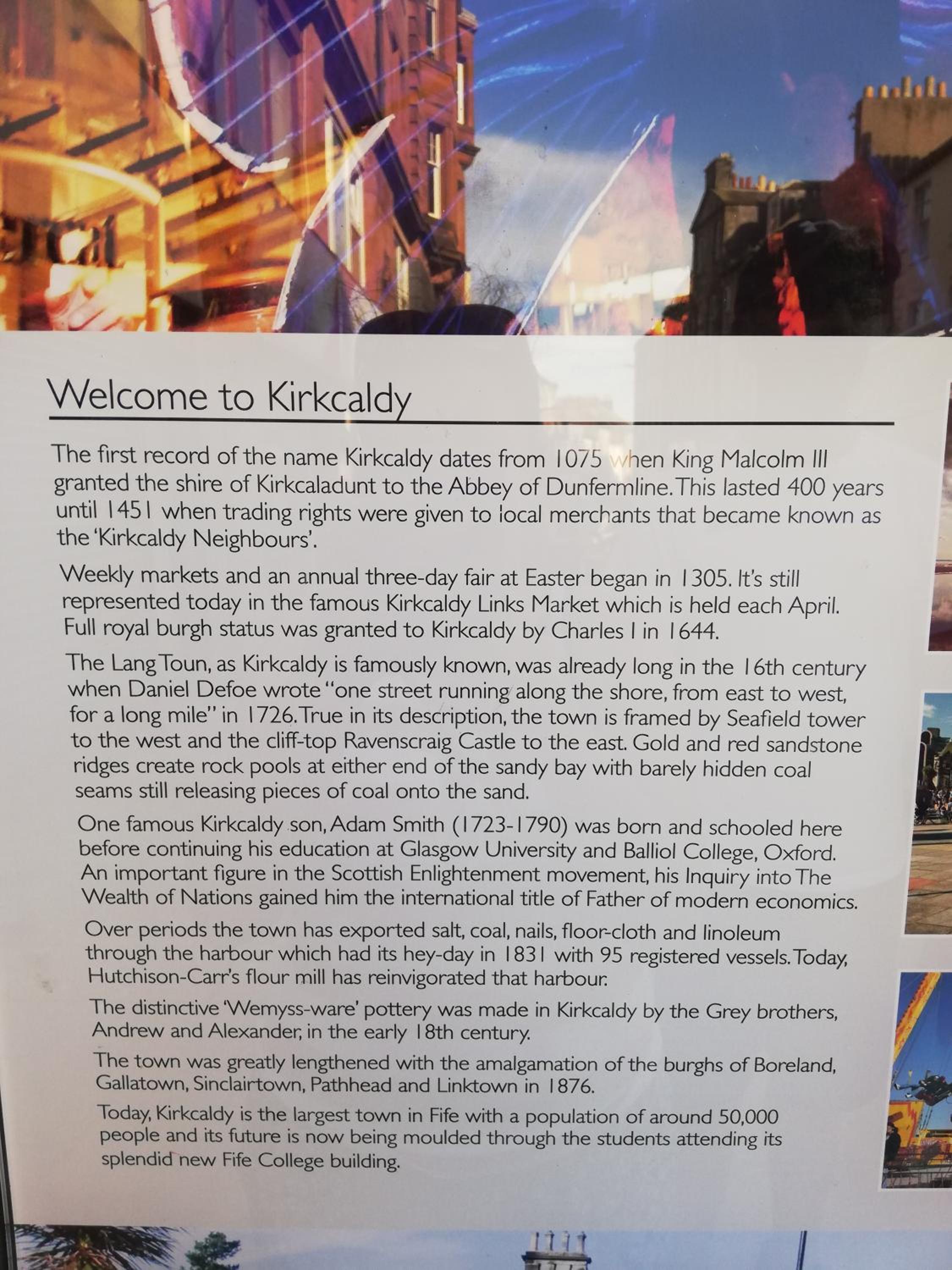 Kirkcaldy High Street Modern studio