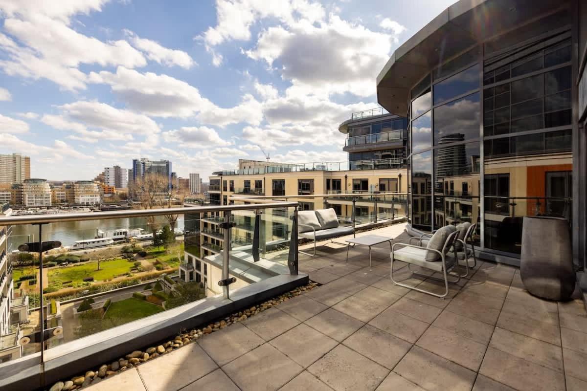 The Thames View - Stunning 3BDR Apartment with Terrace