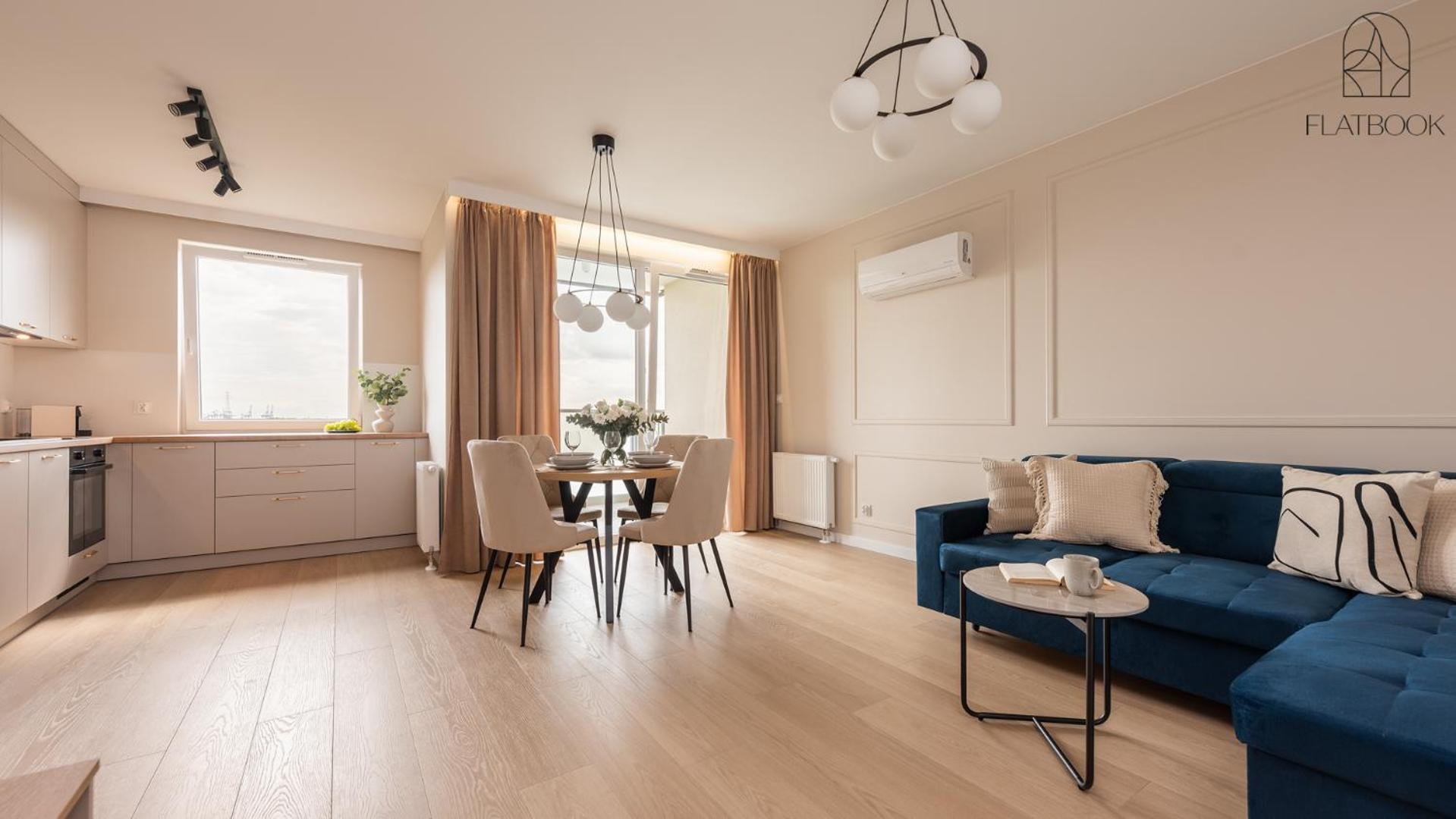 Flatbook - Seaside Apartments Nowa Letnica with a Rooftop Viewing Terrace & Gym