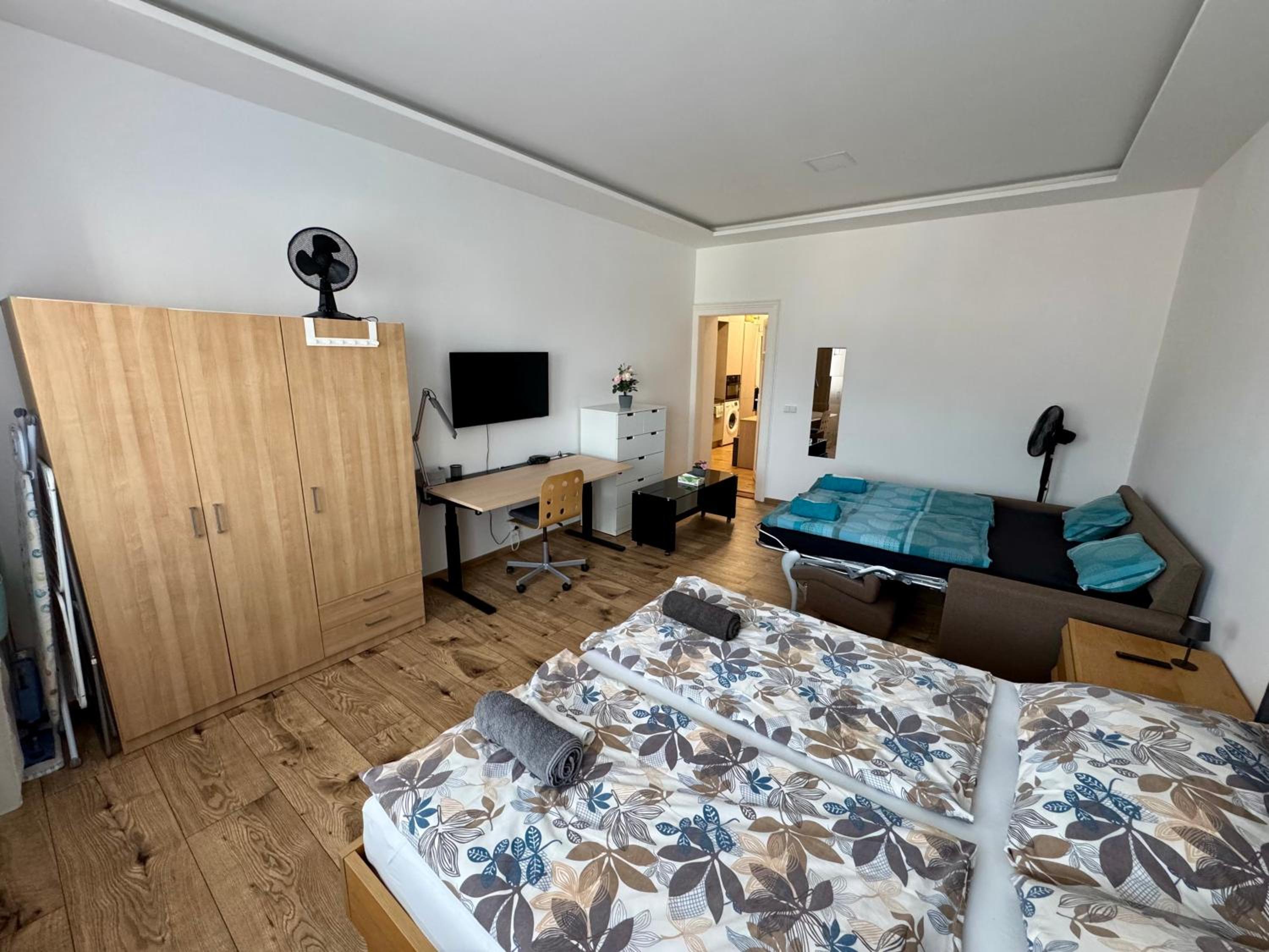 Apartment with Workspace and TV