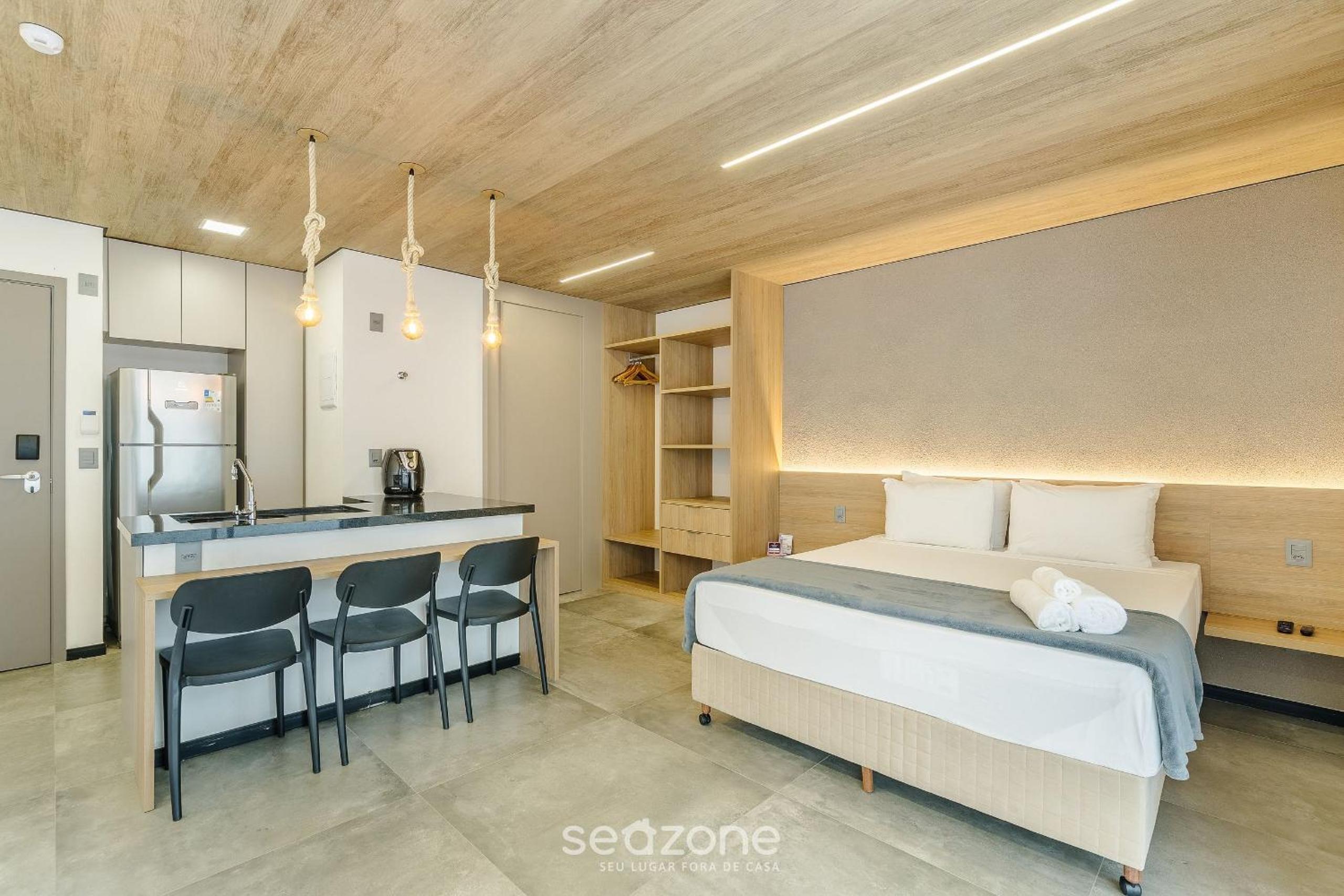 NWTs - Studios with side sea view in Maceió IV