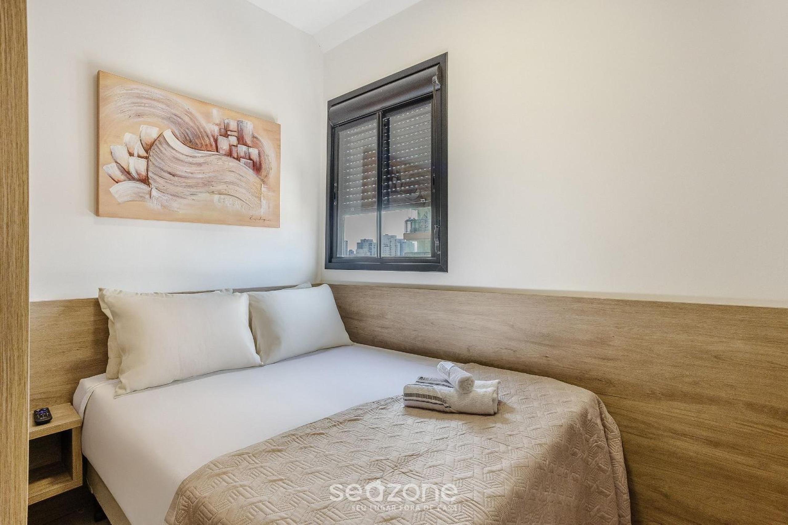 Apt in SP 600m from Allianz Parque - TRO0154