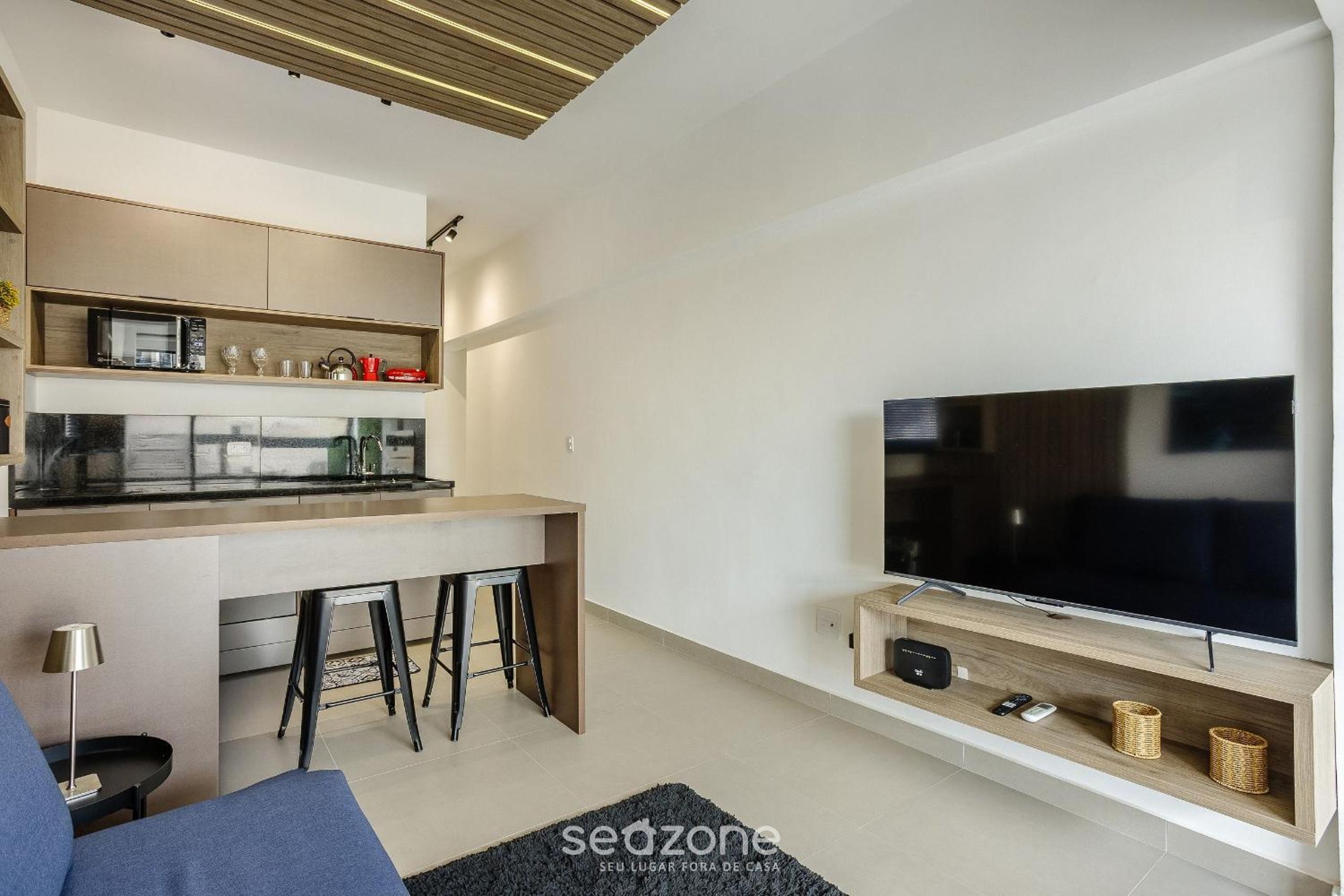 Apt in SP 600m from Allianz Parque - TRO0154