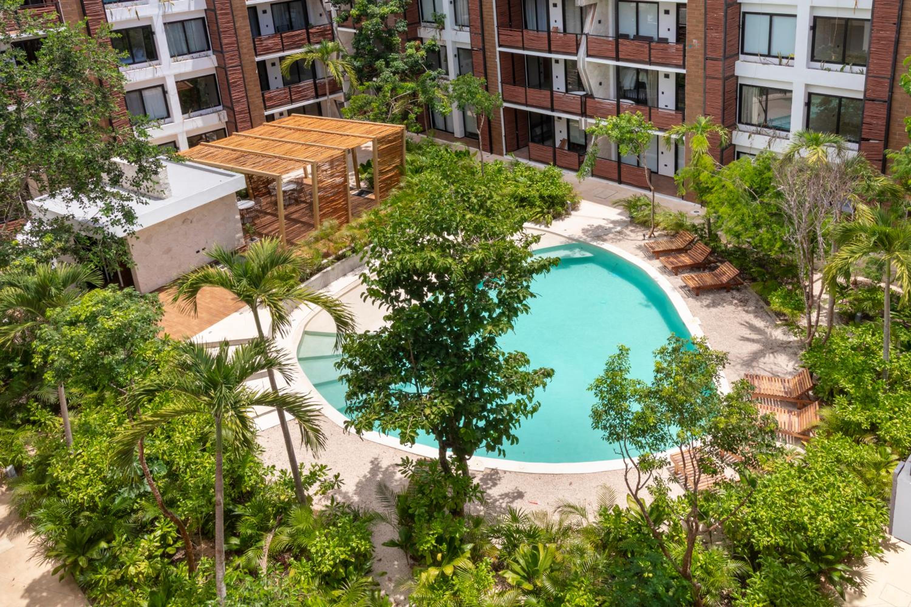 Apt with Private Rooftop in Tulum, 2 BR