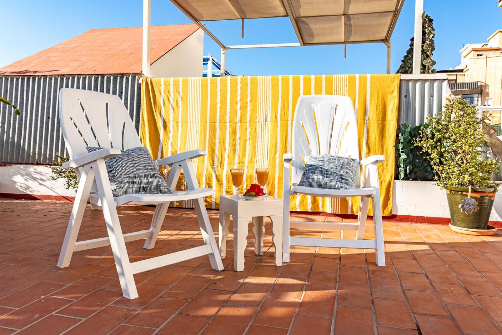Ático del Sol segunda línea playa en Fuengirola