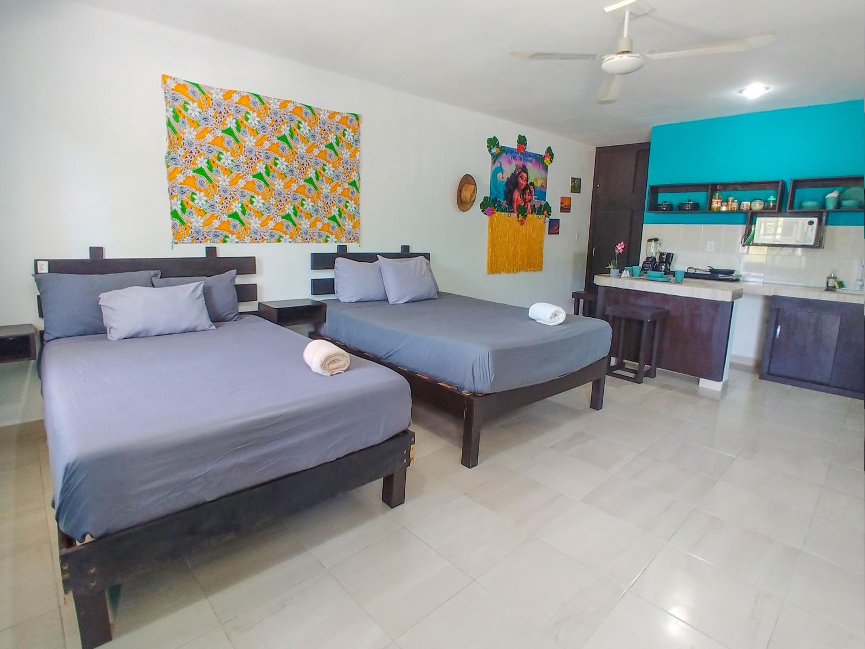 Family Escape 2 Private Apartments Sleeps 8 500m Beach Kitchen AC Value Stay 5A6A