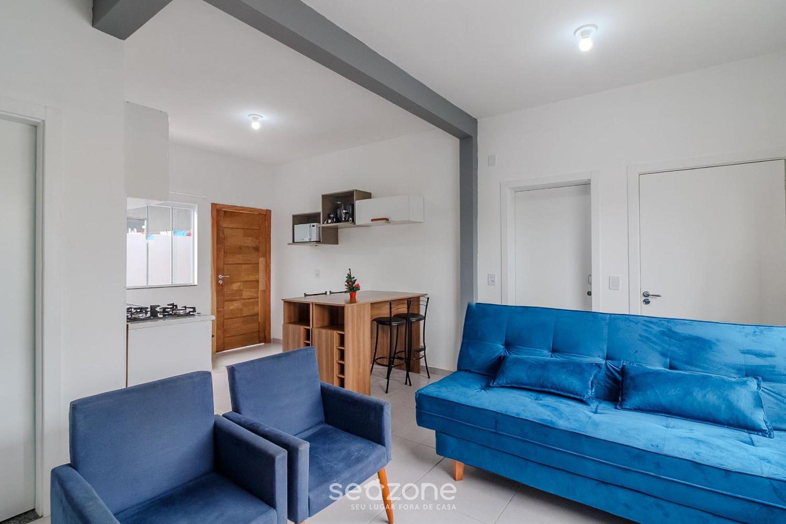 1BR house w/ BBQ & garage in Penha – JCS0004