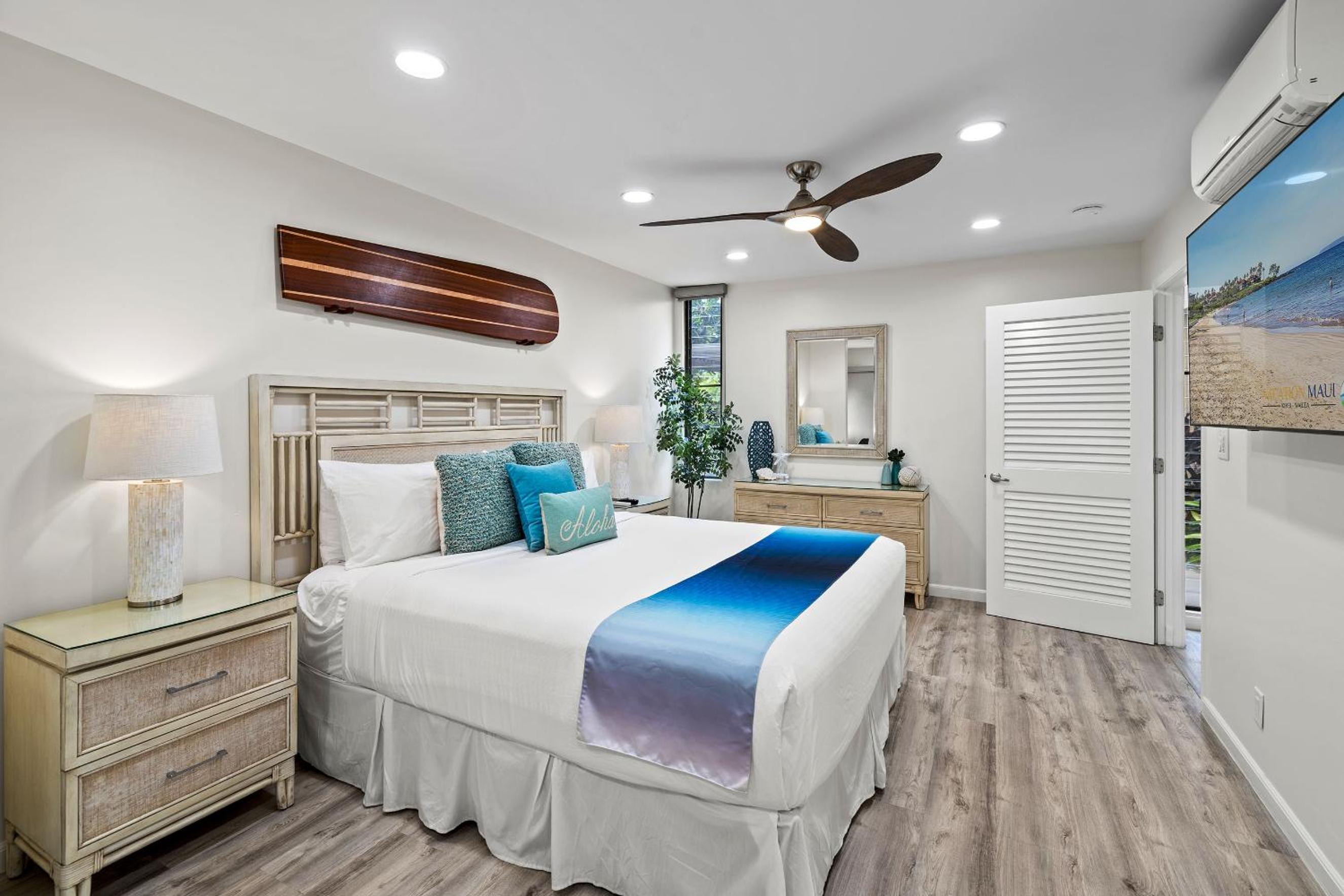 Wailea Ekahi 24B - Modern Garden Retreat w/ Lanai, Split AC & Stylish Renovation