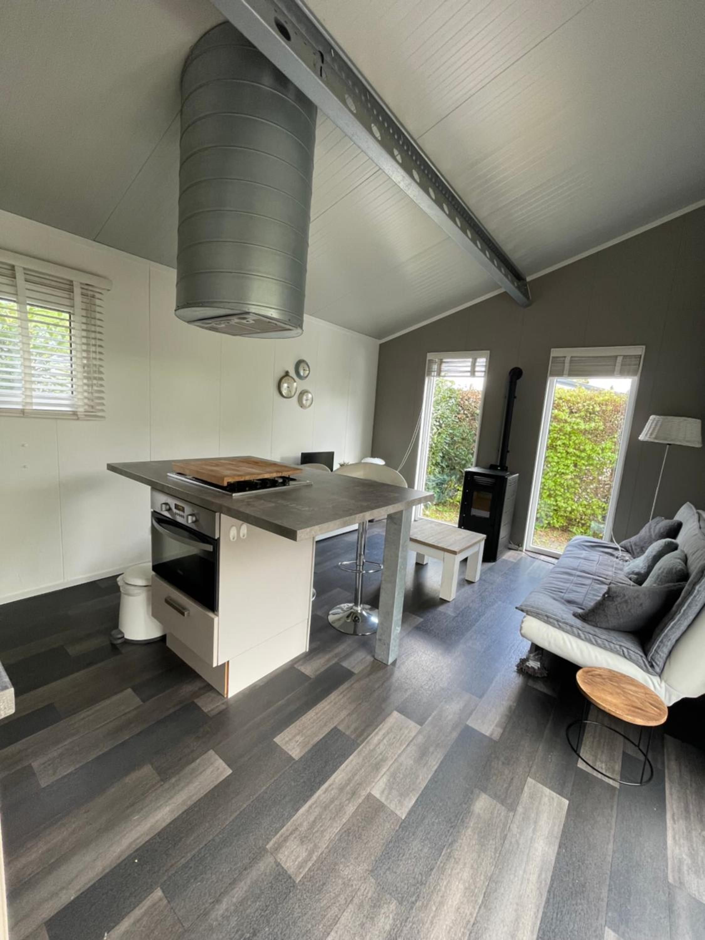 Chalet op Camping in het Drents Friese Wold