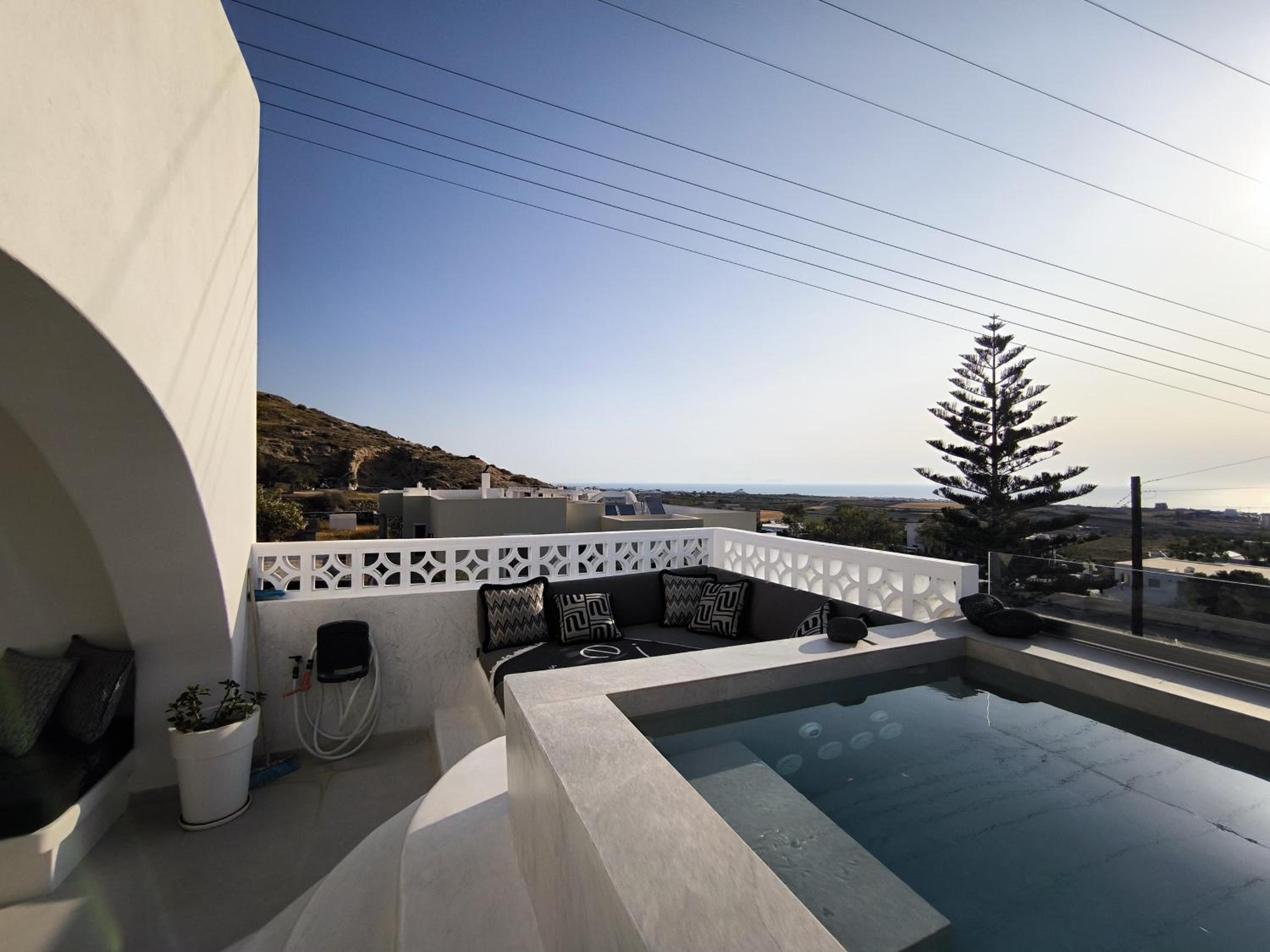 EXO Santorini Sea View Private Pool Villa and Suites
