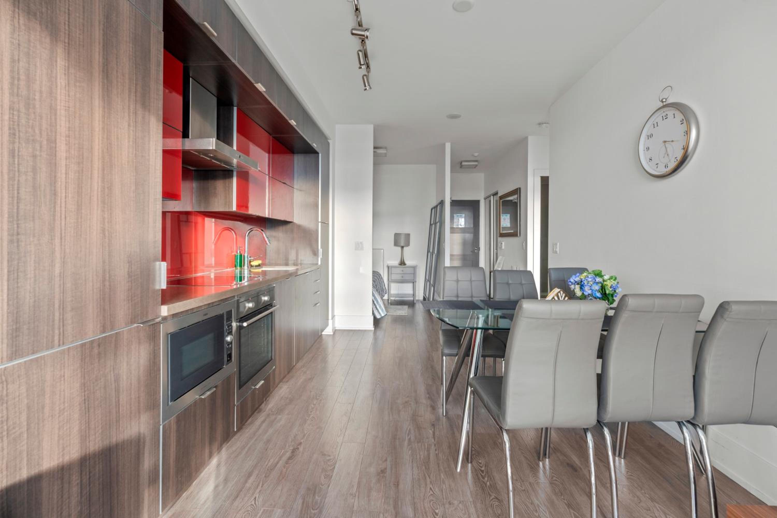 1-Bedroom & Den condo Bird's Eye View in DT