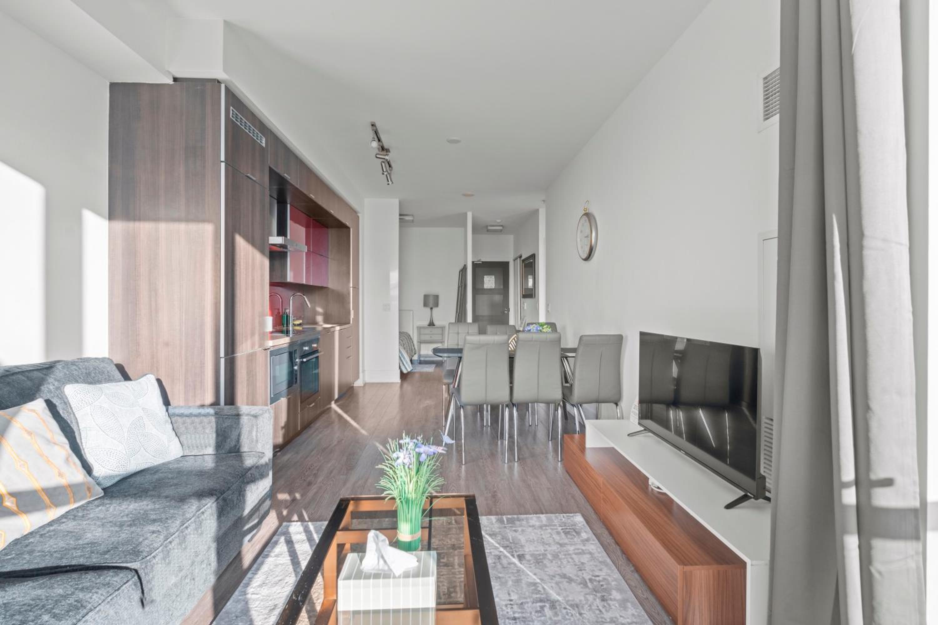 1-Bedroom & Den condo Bird's Eye View in DT