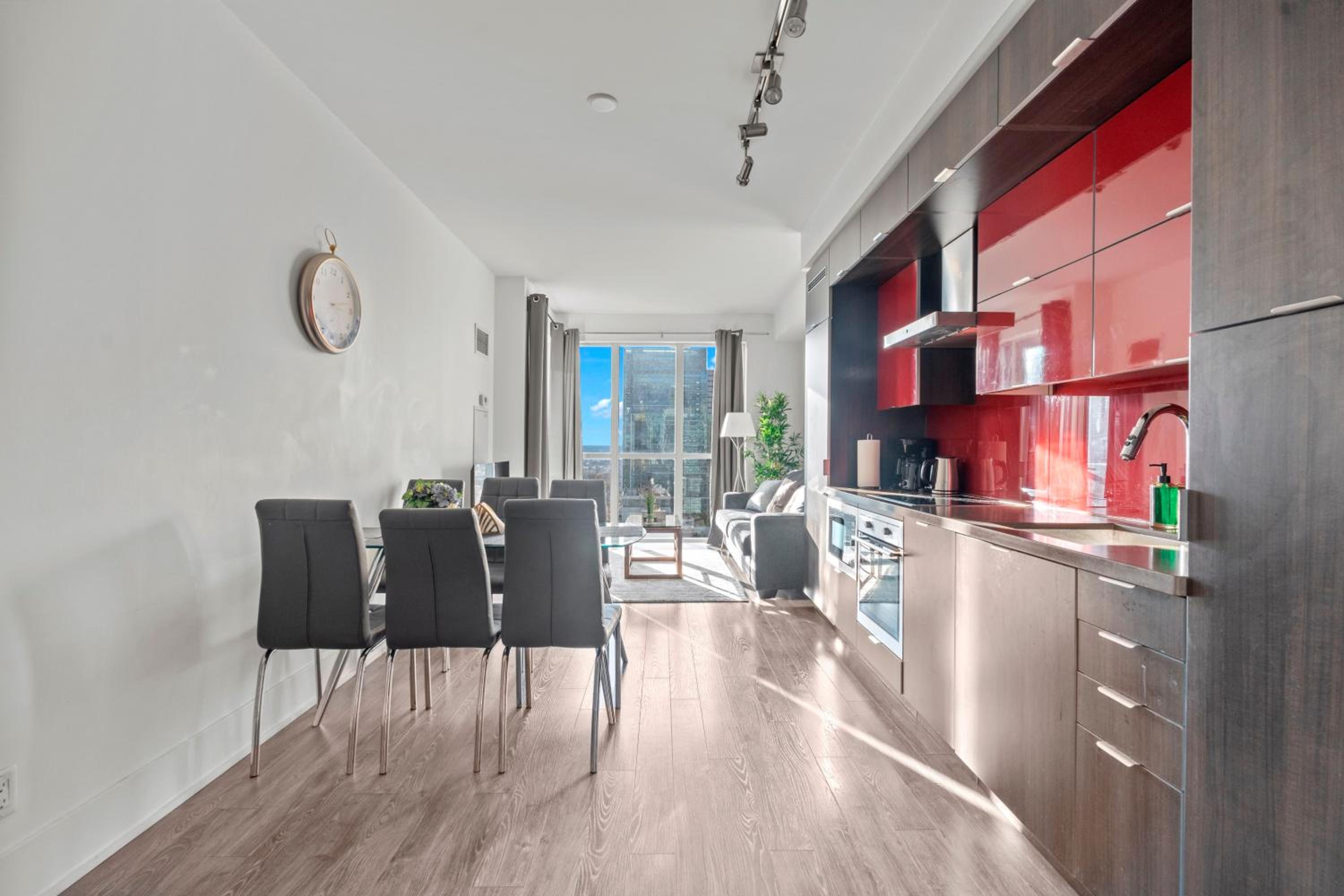 1-Bedroom & Den condo Bird's Eye View in DT