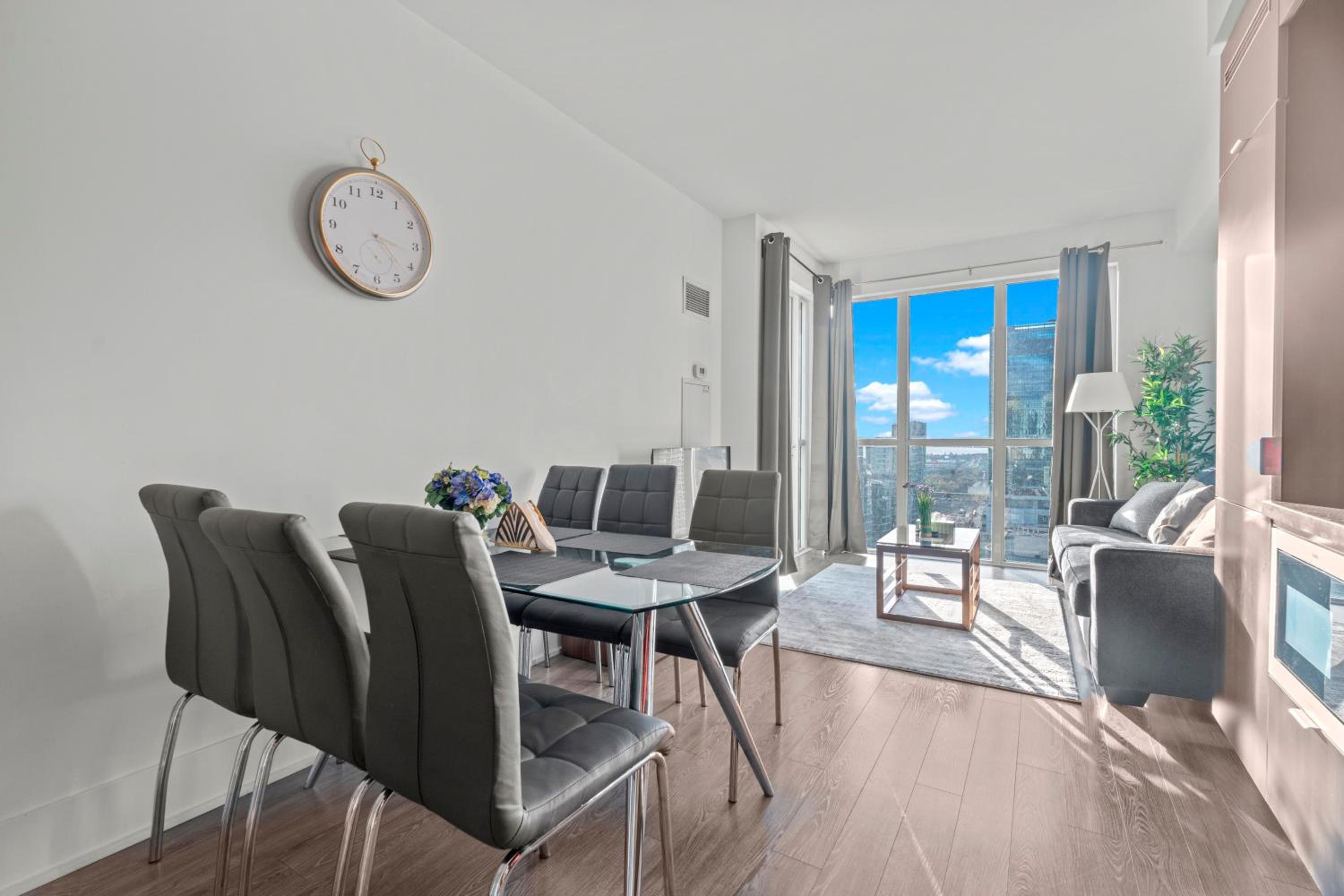 1-Bedroom & Den condo Bird's Eye View in DT