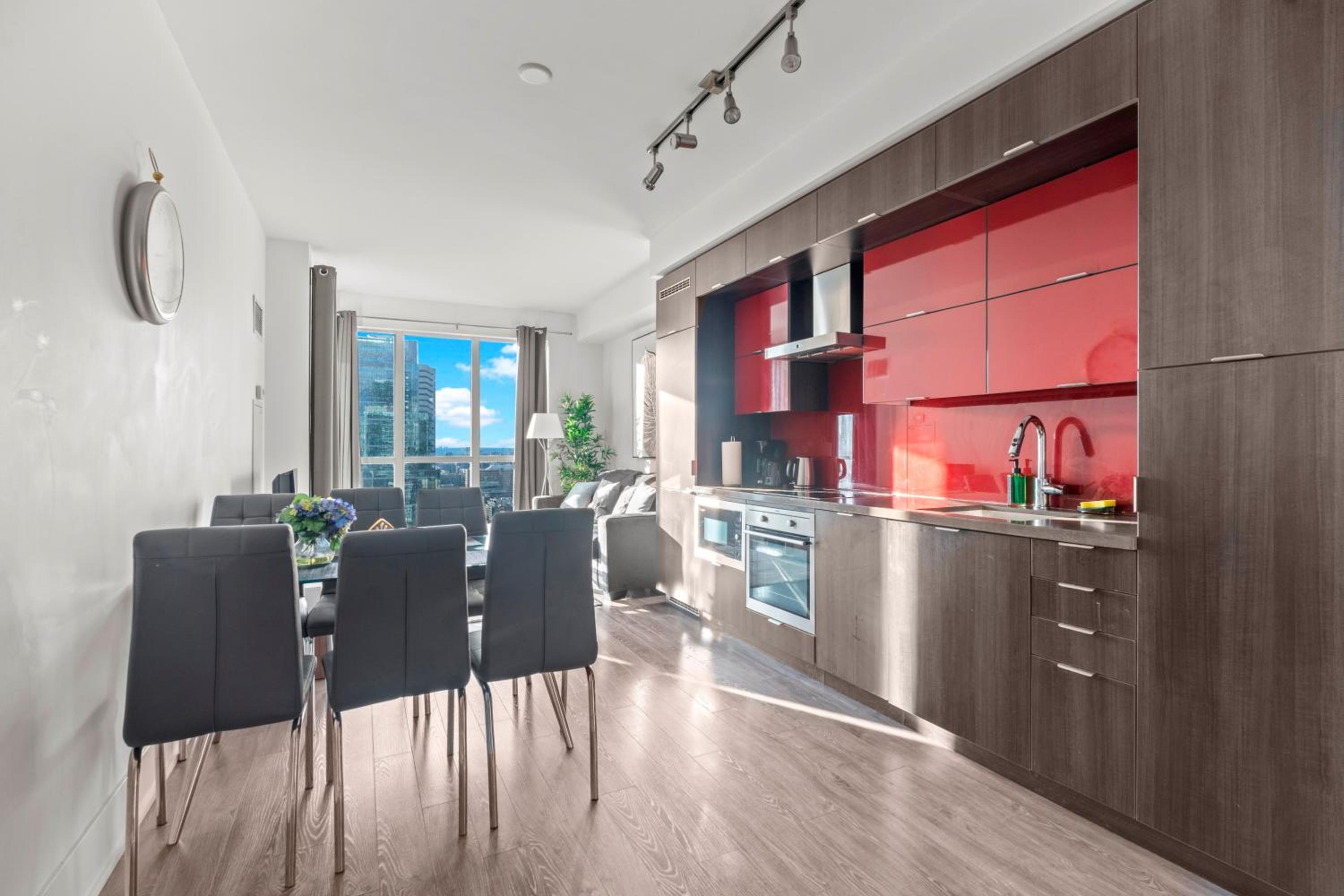 1-Bedroom & Den condo Bird's Eye View in DT
