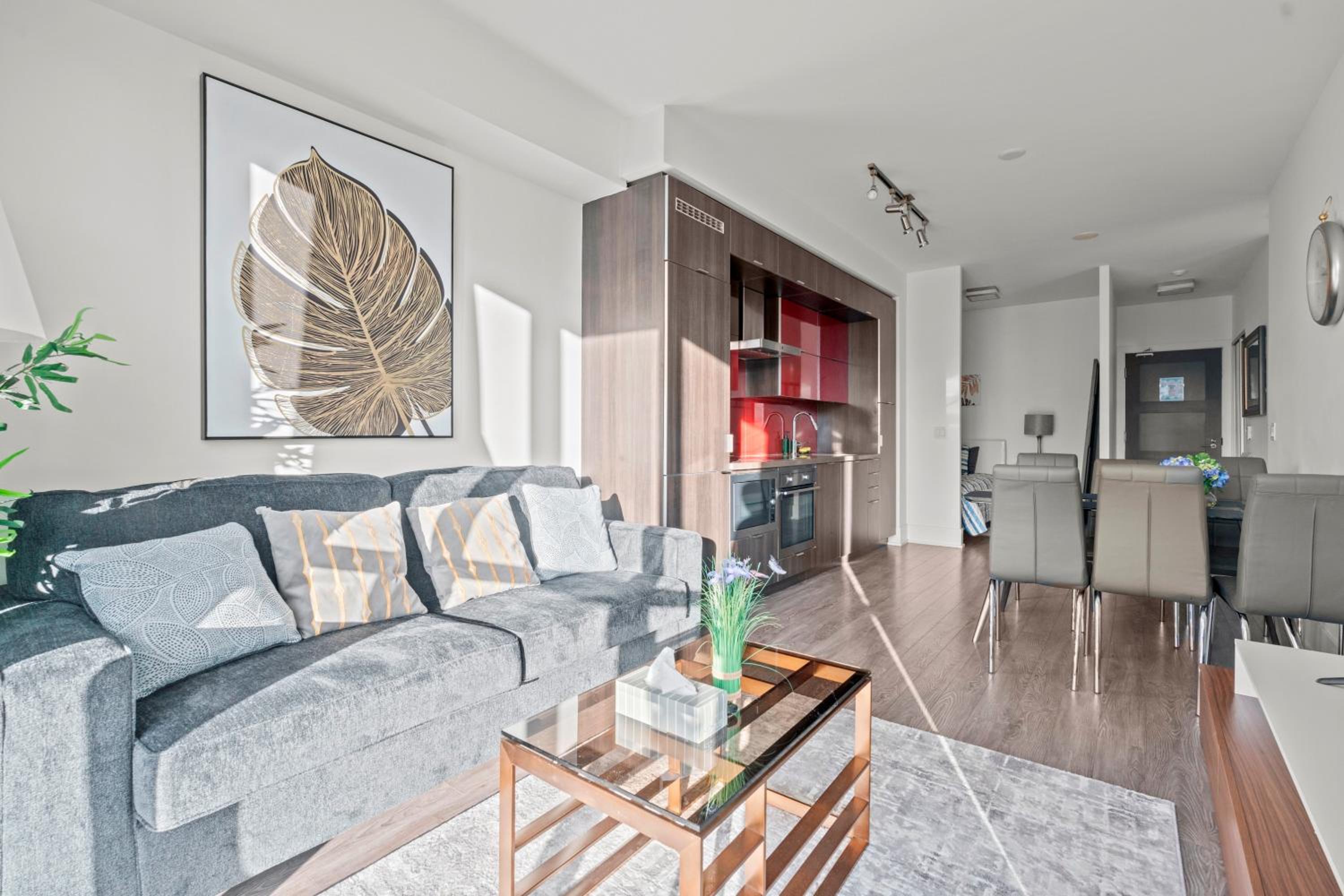 1-Bedroom & Den condo Bird's Eye View in DT