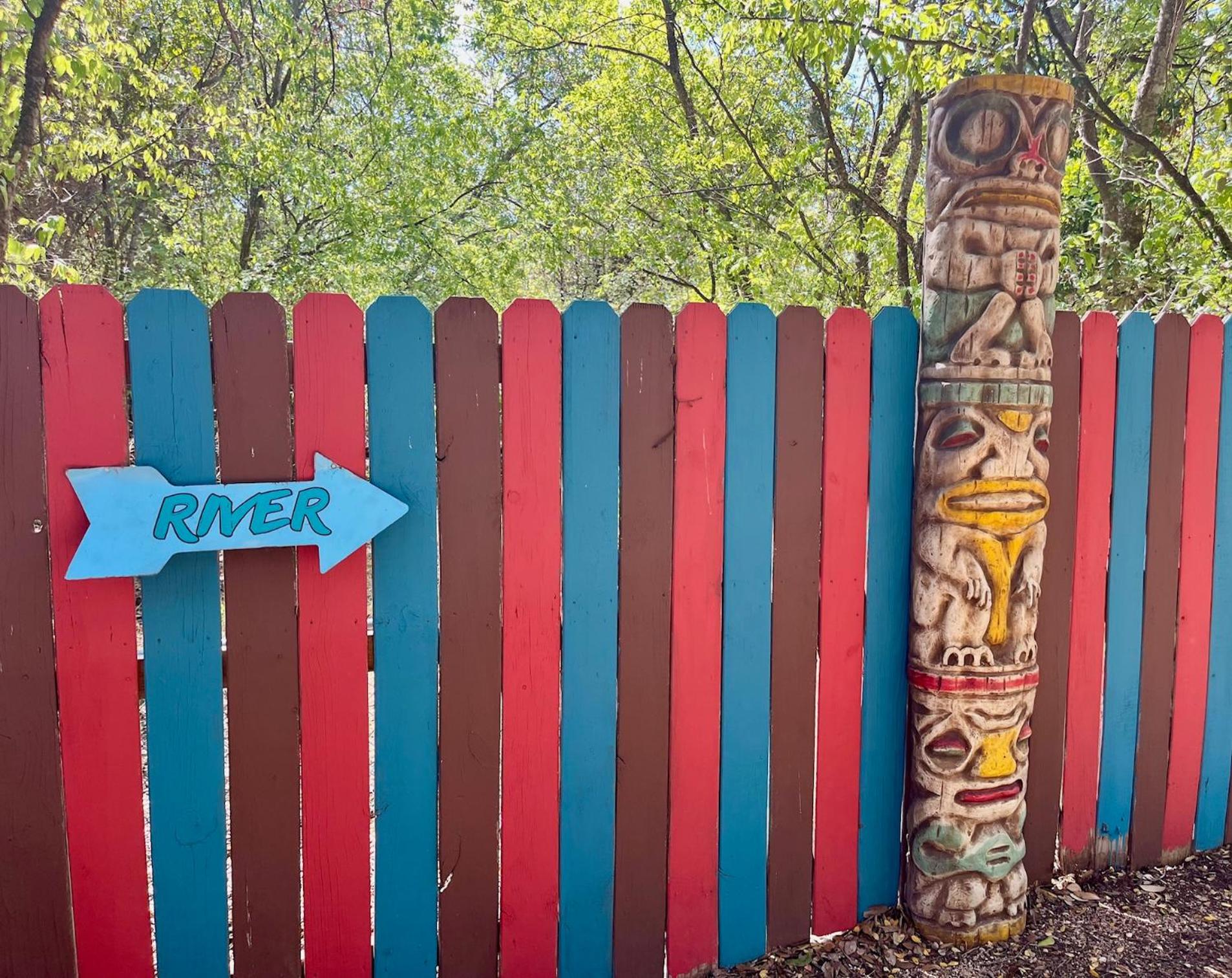 Tipis on the Guadalupe