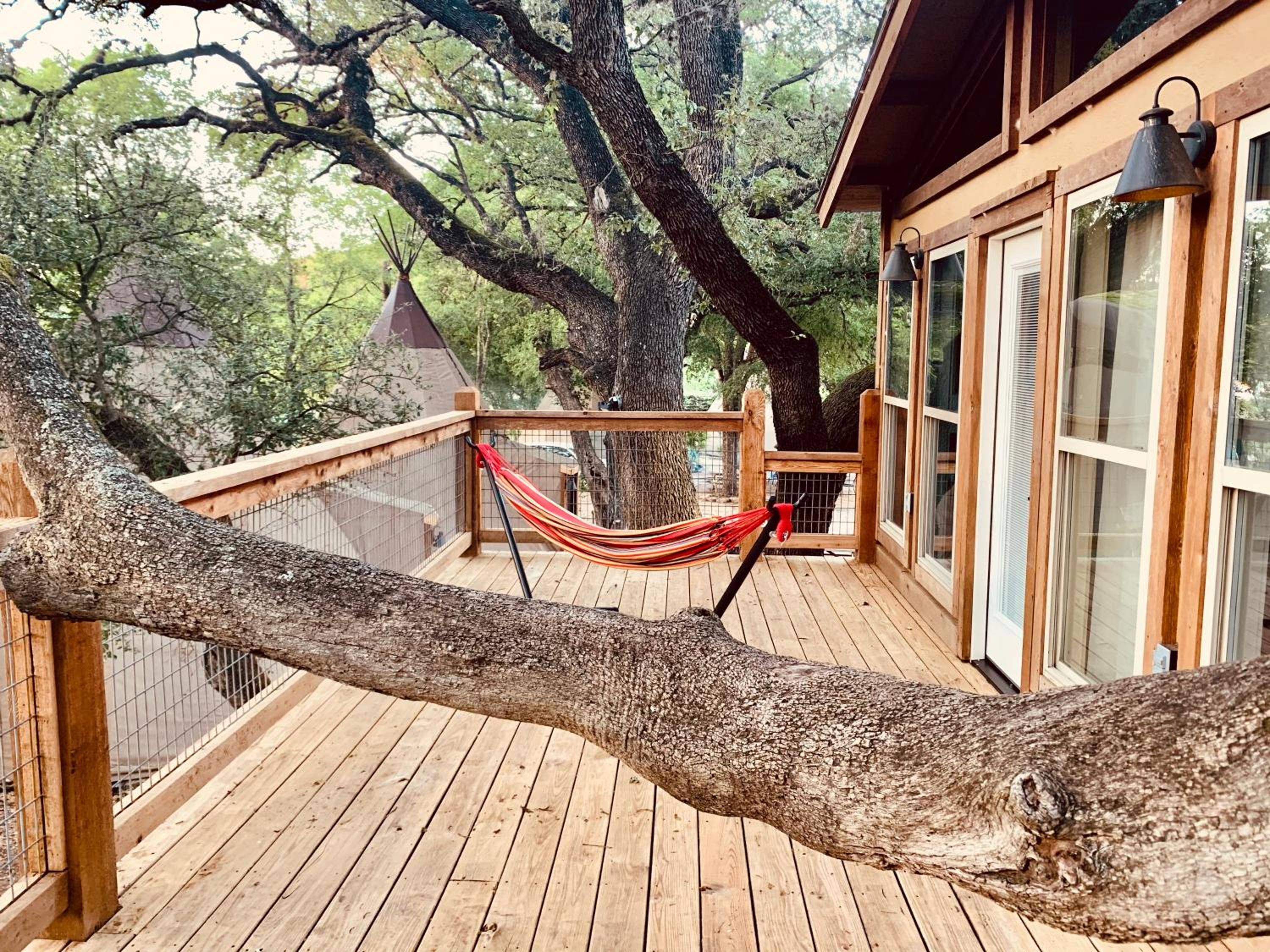 Tipis on the Guadalupe