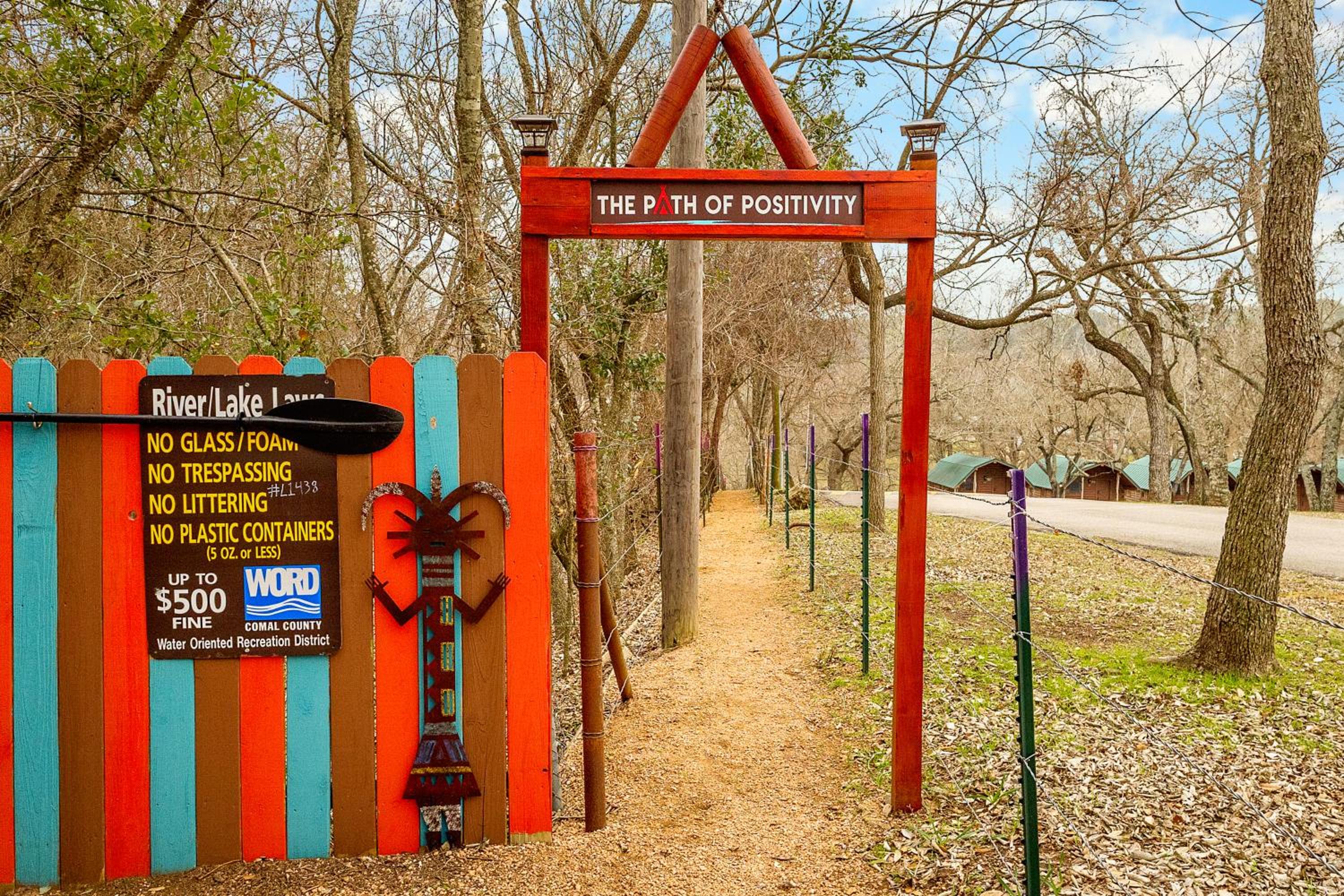 Tipis on the Guadalupe