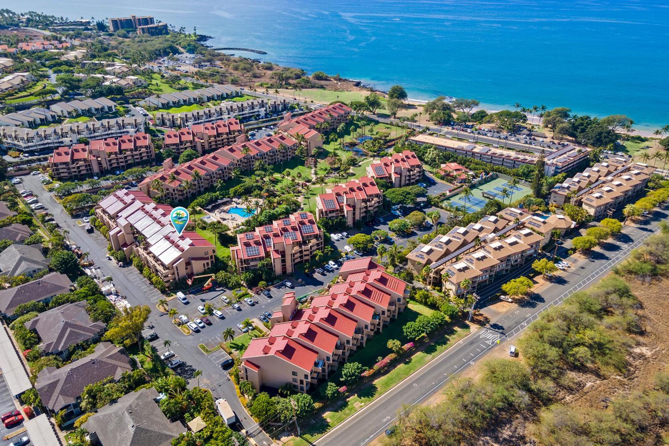 Discover Kamaole Sands 5-414: Penthouse Perfection w/Split AC, Ocean View, Wi-Fi