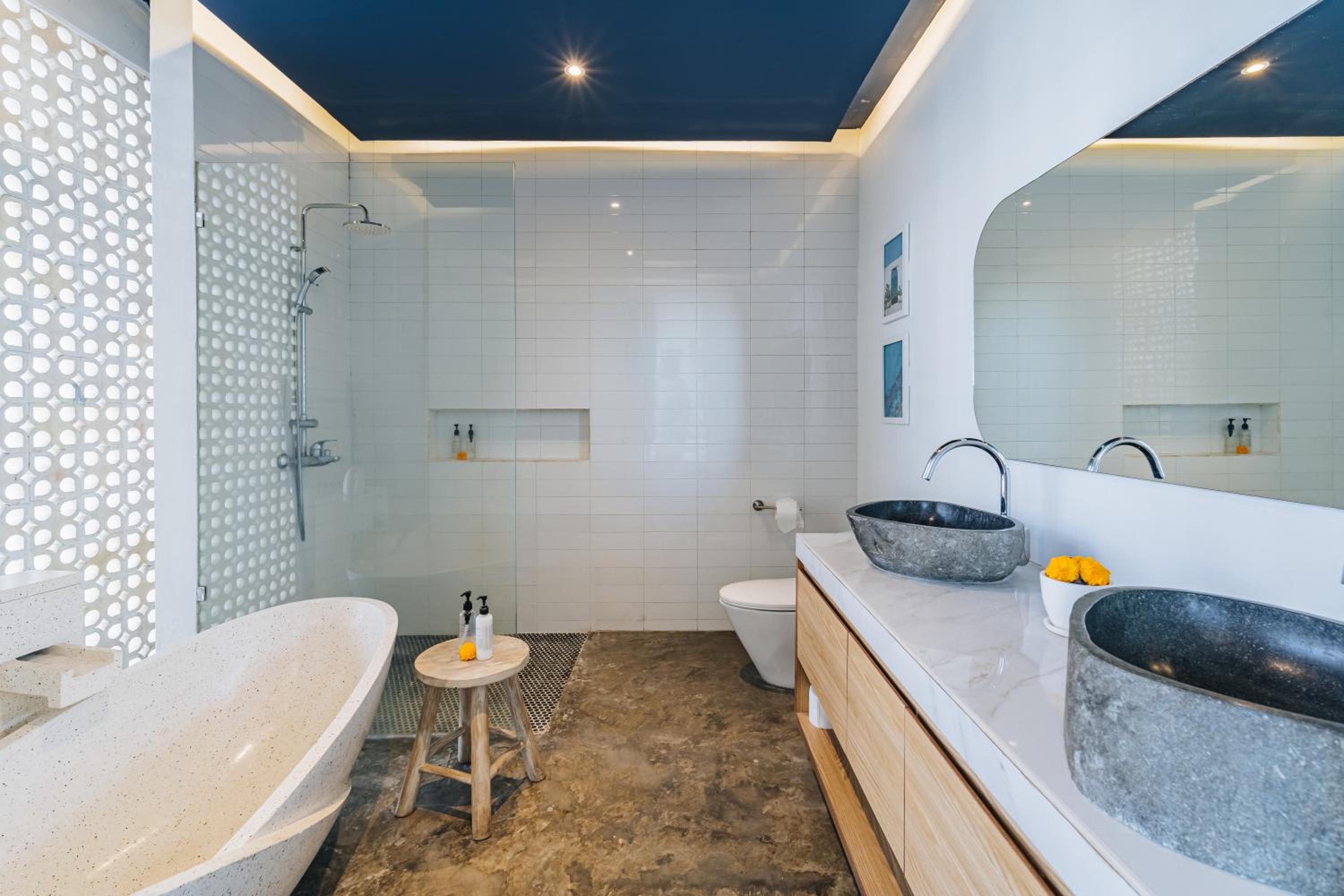 Omah Bleue - Designer 4 Bedrooms Villa in Canggu