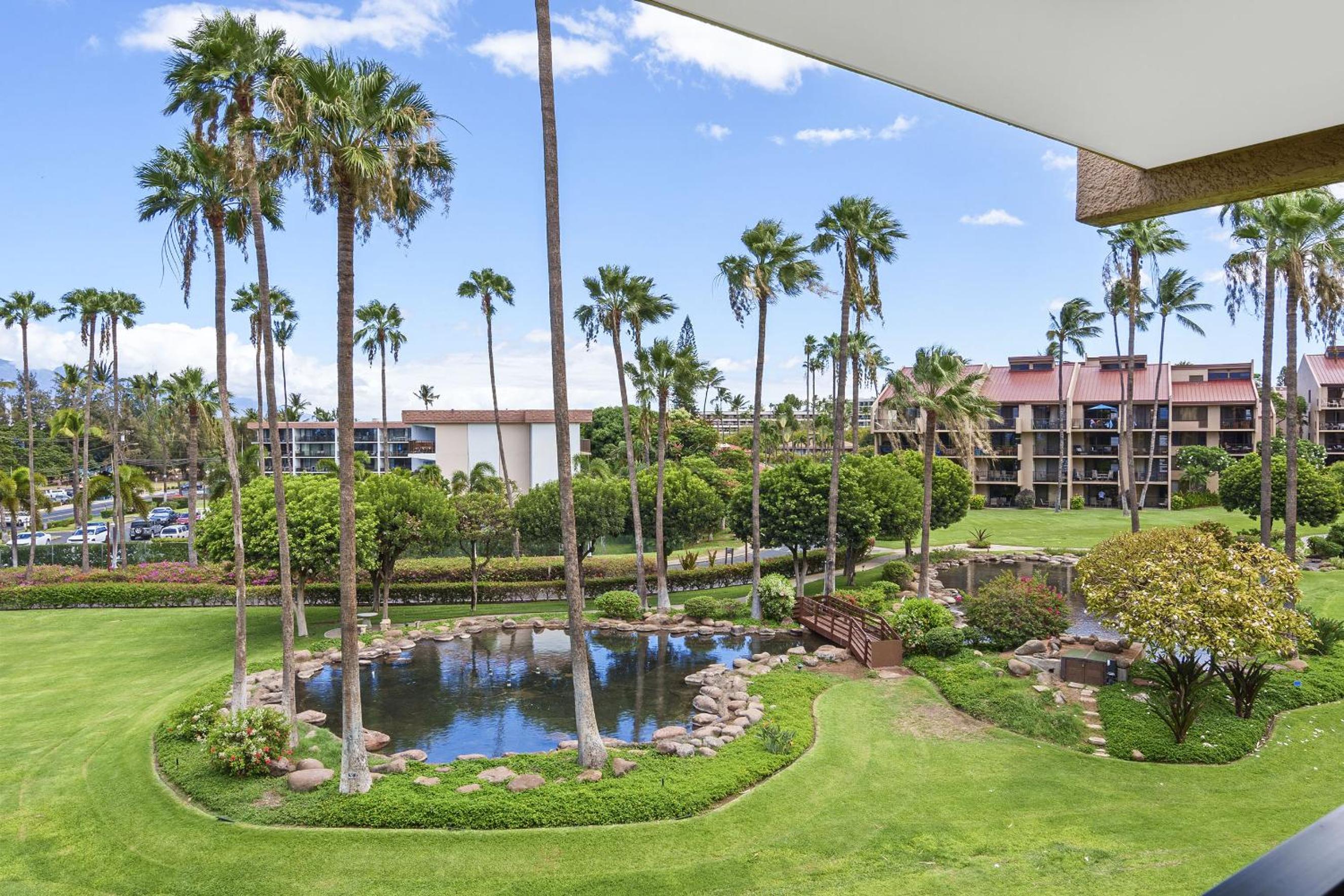 Kamaole Sands 10-307, Ocean View, Large Lanai, Twin Murphy Beds, Split-AC, Wi-Fi