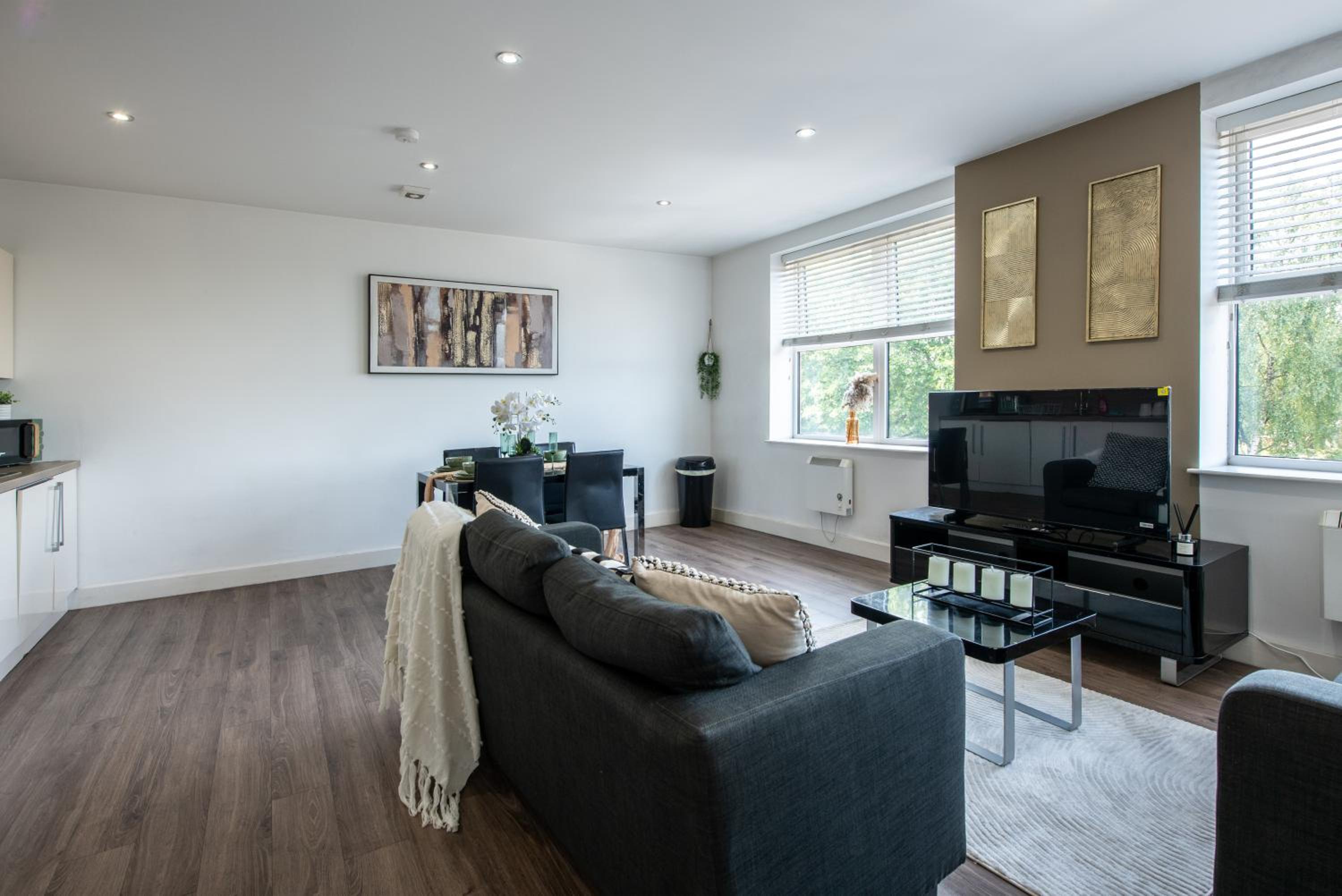 Birmingham Jewellery Quarter 1BR with Parking & WiFi