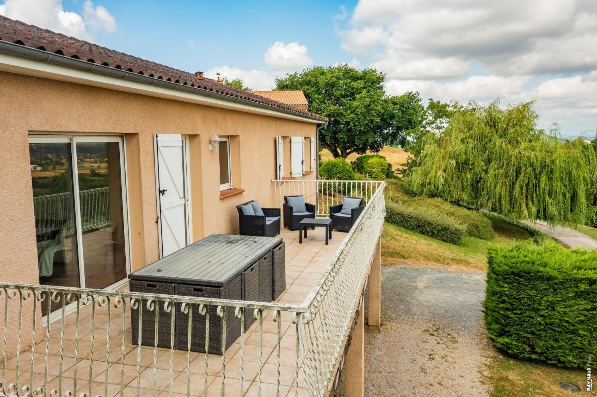 La vue d'Albi - Campagne - Jardin