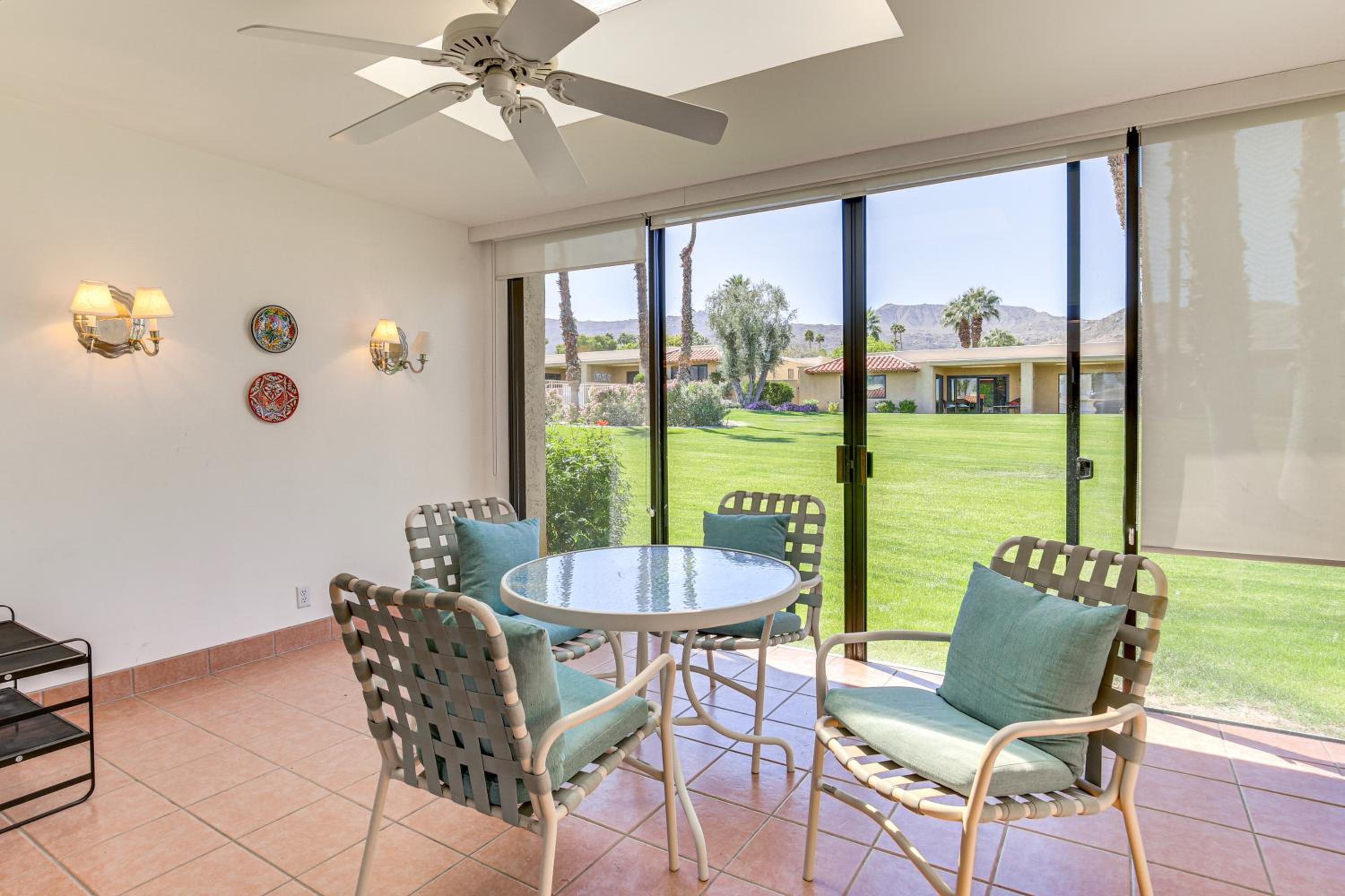 Palm Desert Condo with Community Perks WFH Friendly