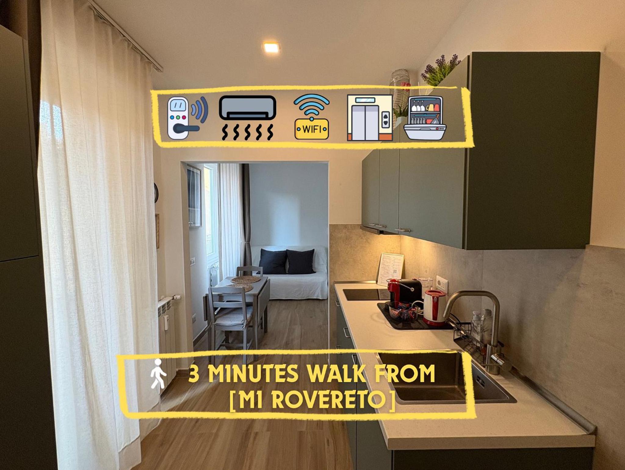Milan Loreto Apartment 15 mins from Duomo - M1 rovereto