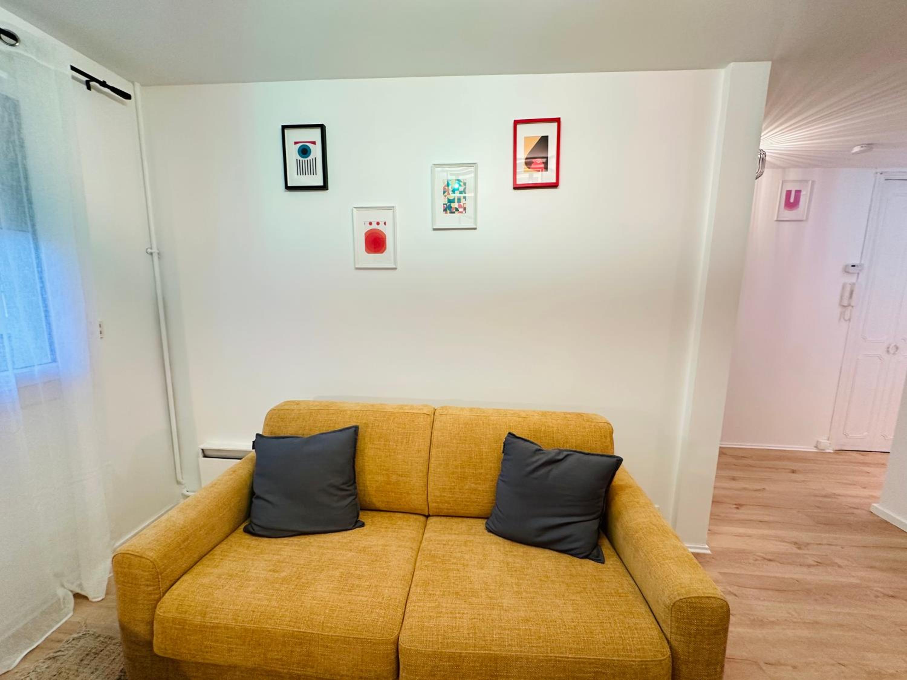 Confort et Verdure 2 Pièces Moderne avec Parking à Domont by Immo Kit Bnb