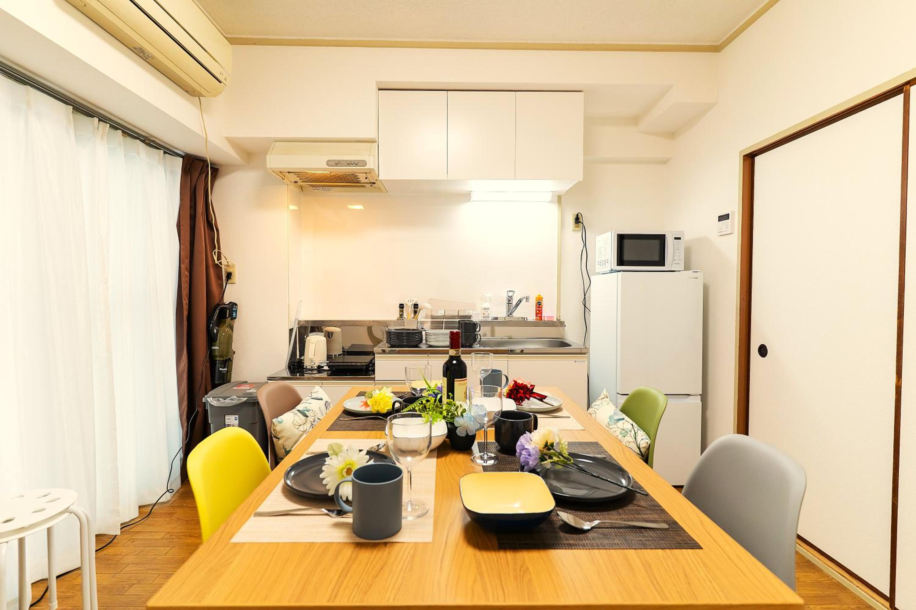 MBY202 Namba 3BR suite close to Namba Self Check-In 2