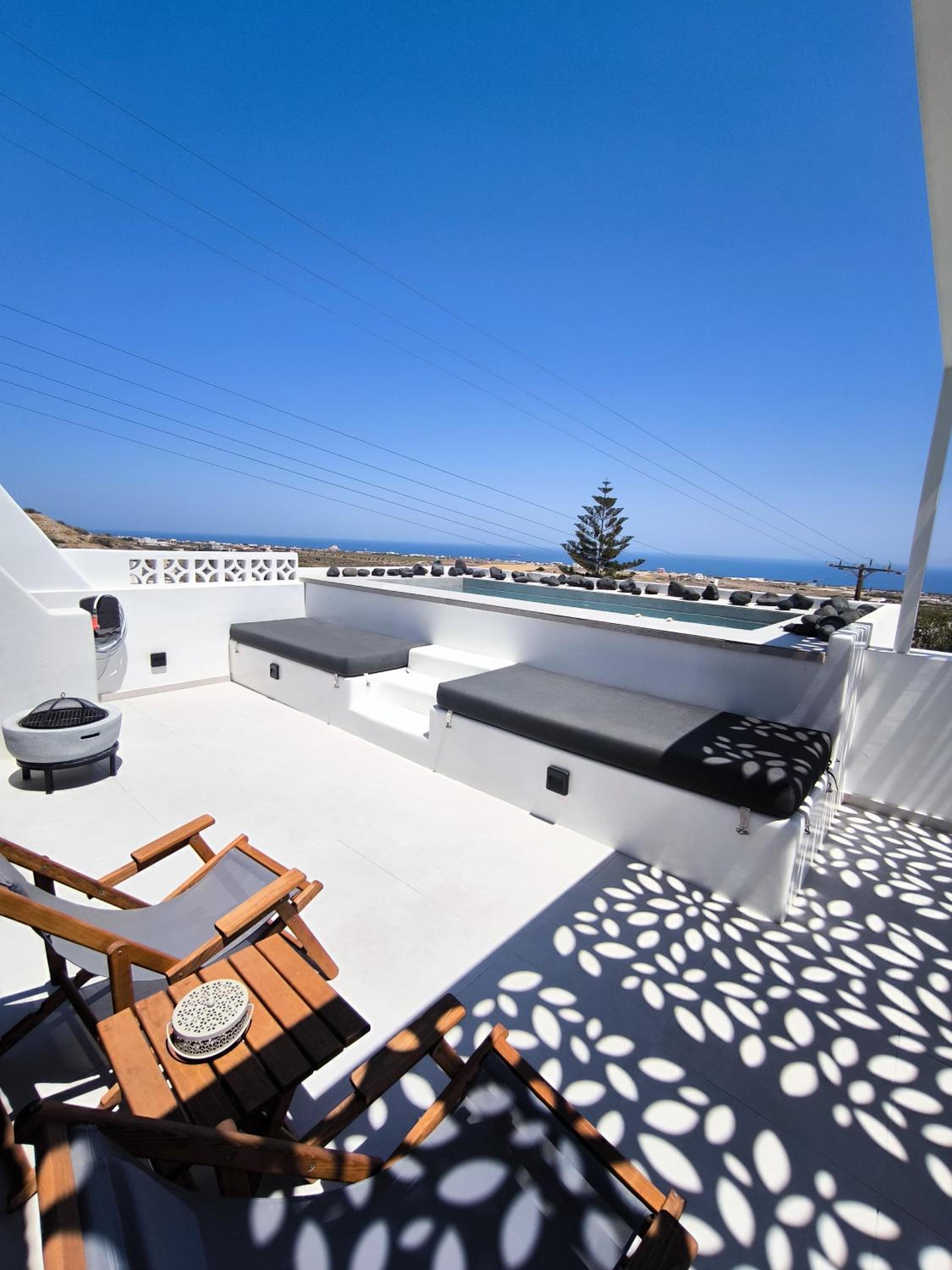 EXO Santorini Sea View Private Pool Villa and Suites