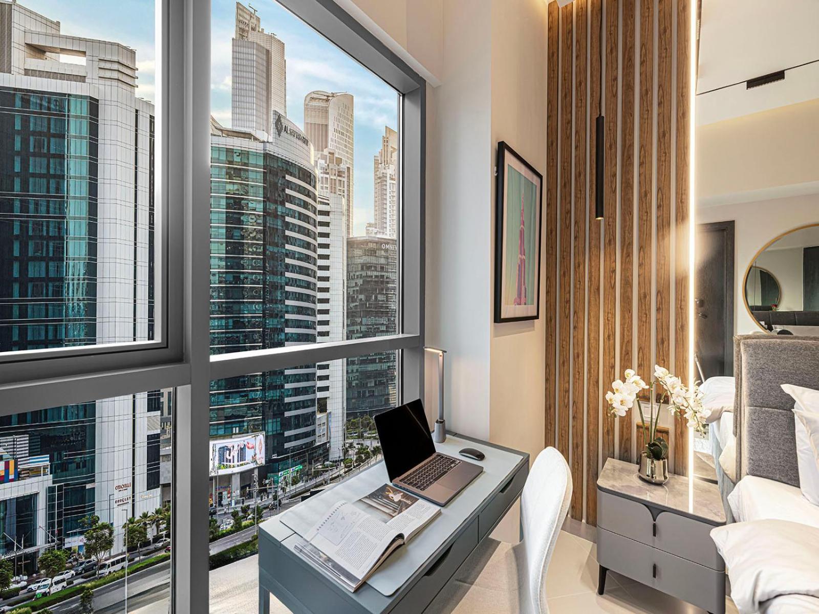 Direct Burj Khalifa View - Luxury 1BR - Walk to Dubai Mall
