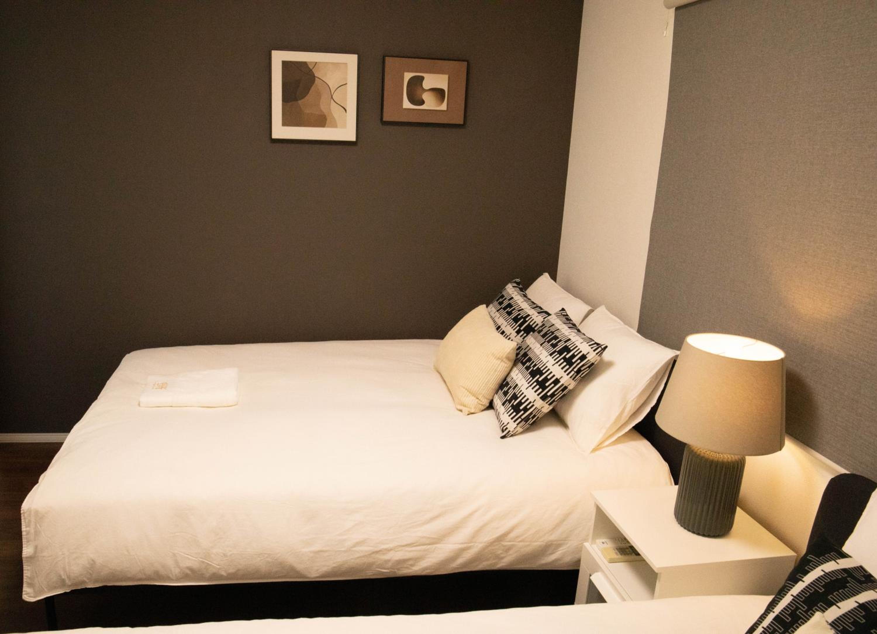 Osaka Shinsaibashi Dotonbori Tsutenkaku Villa House Free Parking 三房一厅一卫一浴