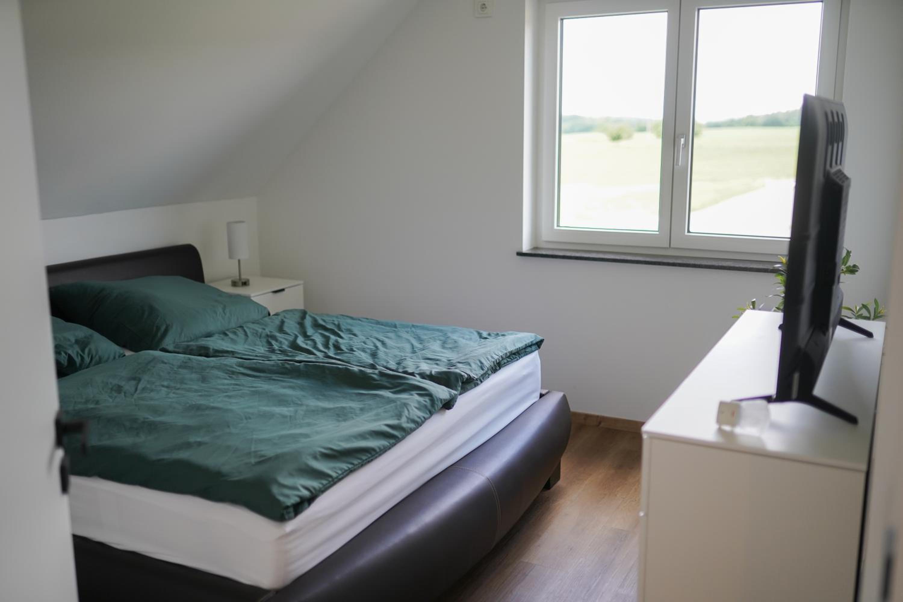 Moderne Bauernhof Wohnung mitten in der Natur